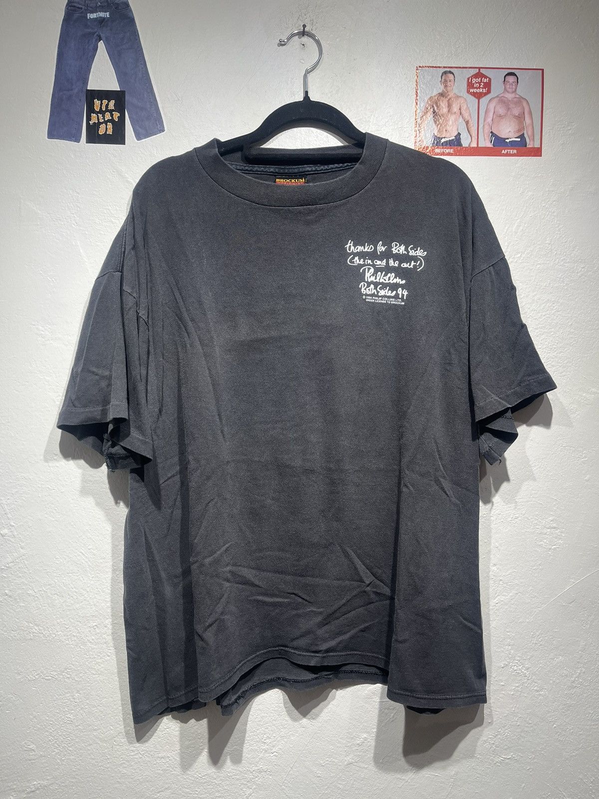 Band Tees 1994 Philip Collins Brockum tee Size US L / EU 52-54 / 3 - 1 Thumbnail