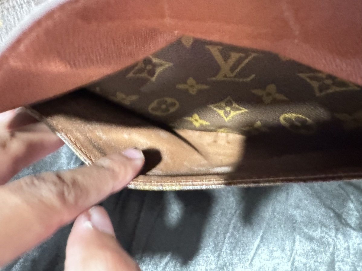 Louis Vuitton Vintage Louis Vuitton Jeune Fille Shoulder Bag Brown Leather Size ONE SIZE - 4 Thumbnail