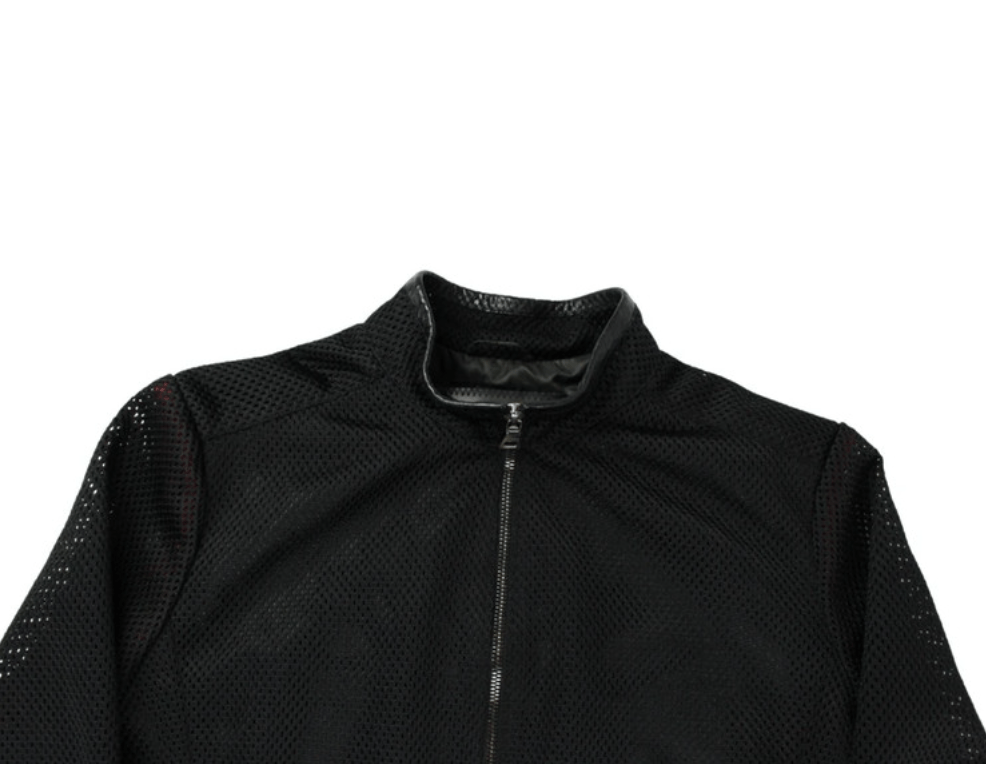 Prada Prada Jacket 1999 Coat Mesh Bomber Red Tab Sport EX0010 Size M / US 6-8 / IT 42-44 - 4 Thumbnail