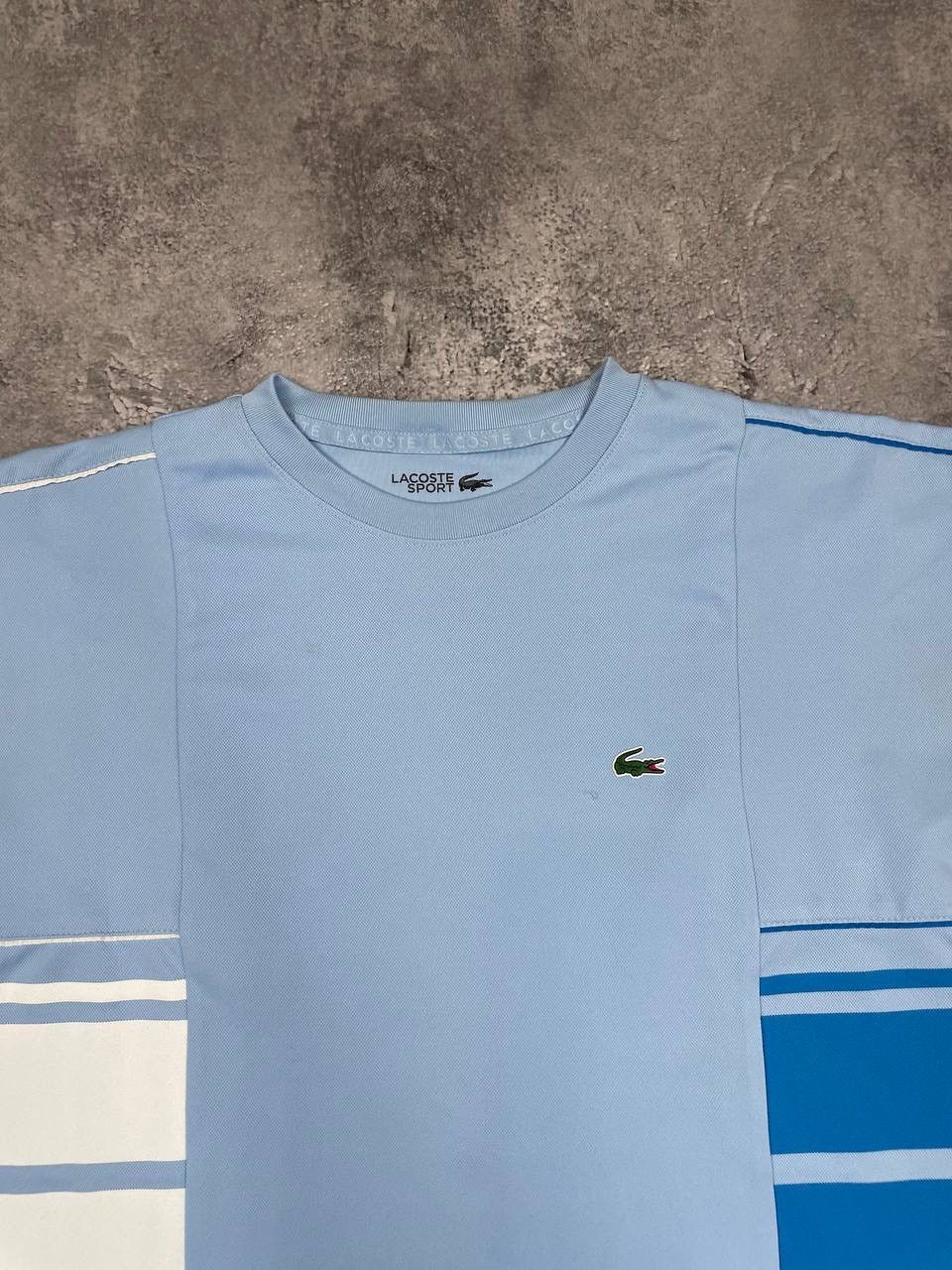 Lacoste Lacoste Men T-Shirt Sport Blue Size M Size US M / EU 48-50 / 2 - 2 Thumbnail