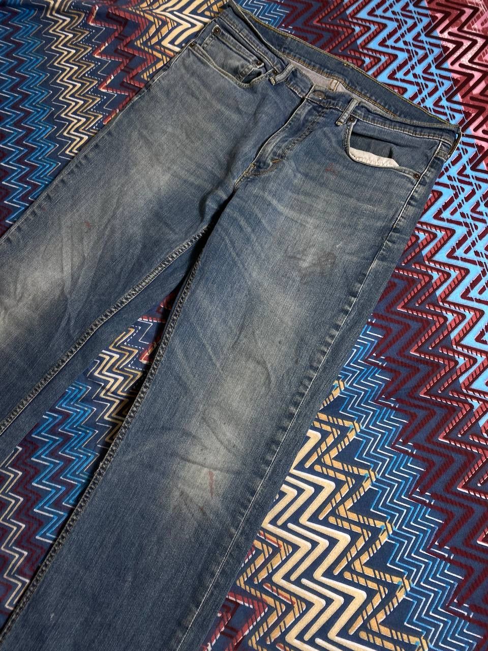 Levi's blue jeans pants Levi's w34 Y2K vintage streetwear Size US 34 / EU 50 - 7 Thumbnail