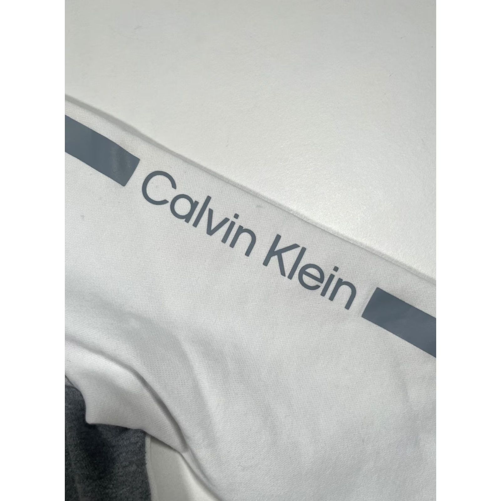 Calvin Klein Calvin Klein Jacket M Gray Colorblock Full Zip Track Logo Unisex Adults Regular Cotton Blend Size US M / EU 48-50 / 2 - 6 Thumbnail