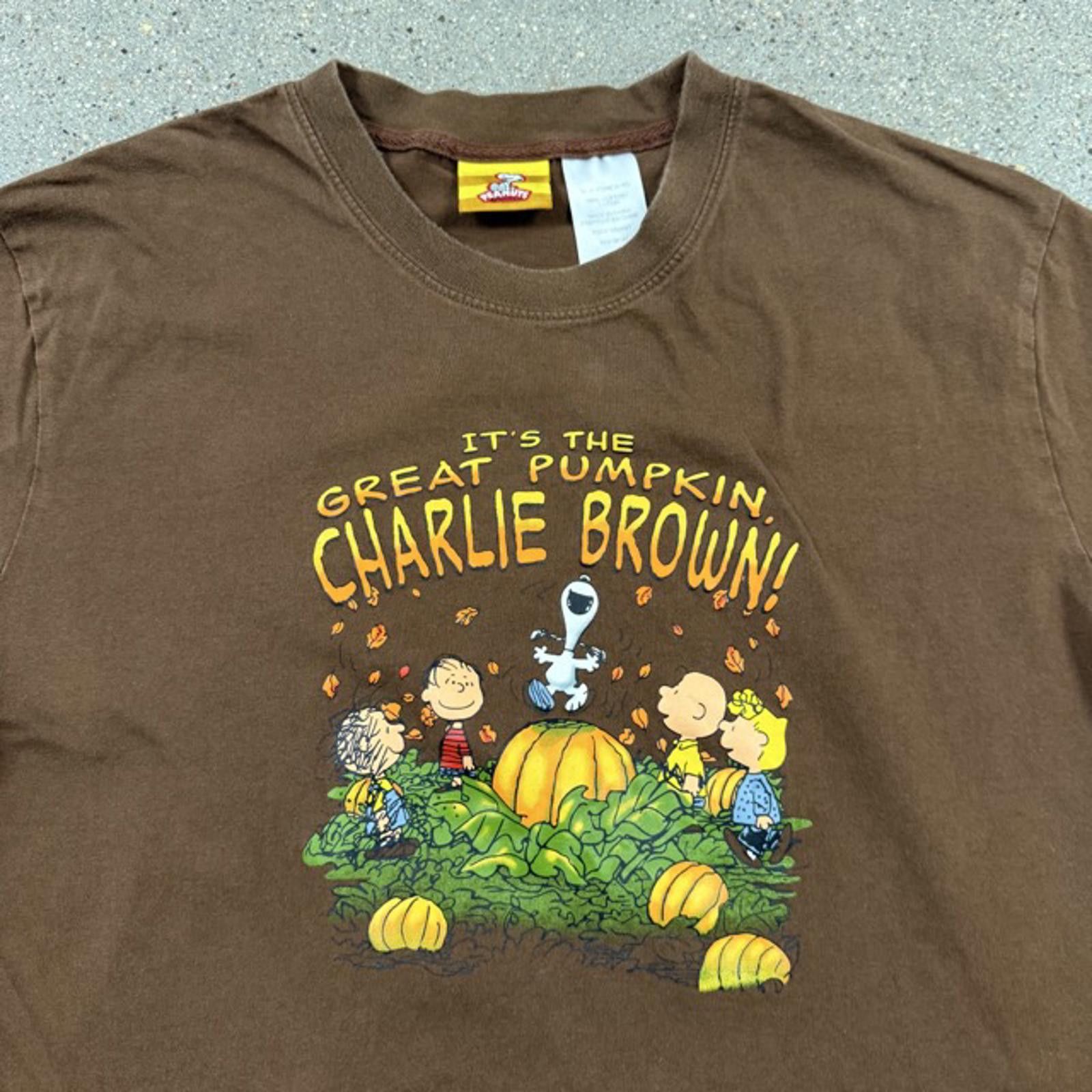 Peanuts Vtg Peanuts Great Pumpkin Charlie Brown T-Shirt - M Size US M / EU 48-50 / 2 - 2 Thumbnail