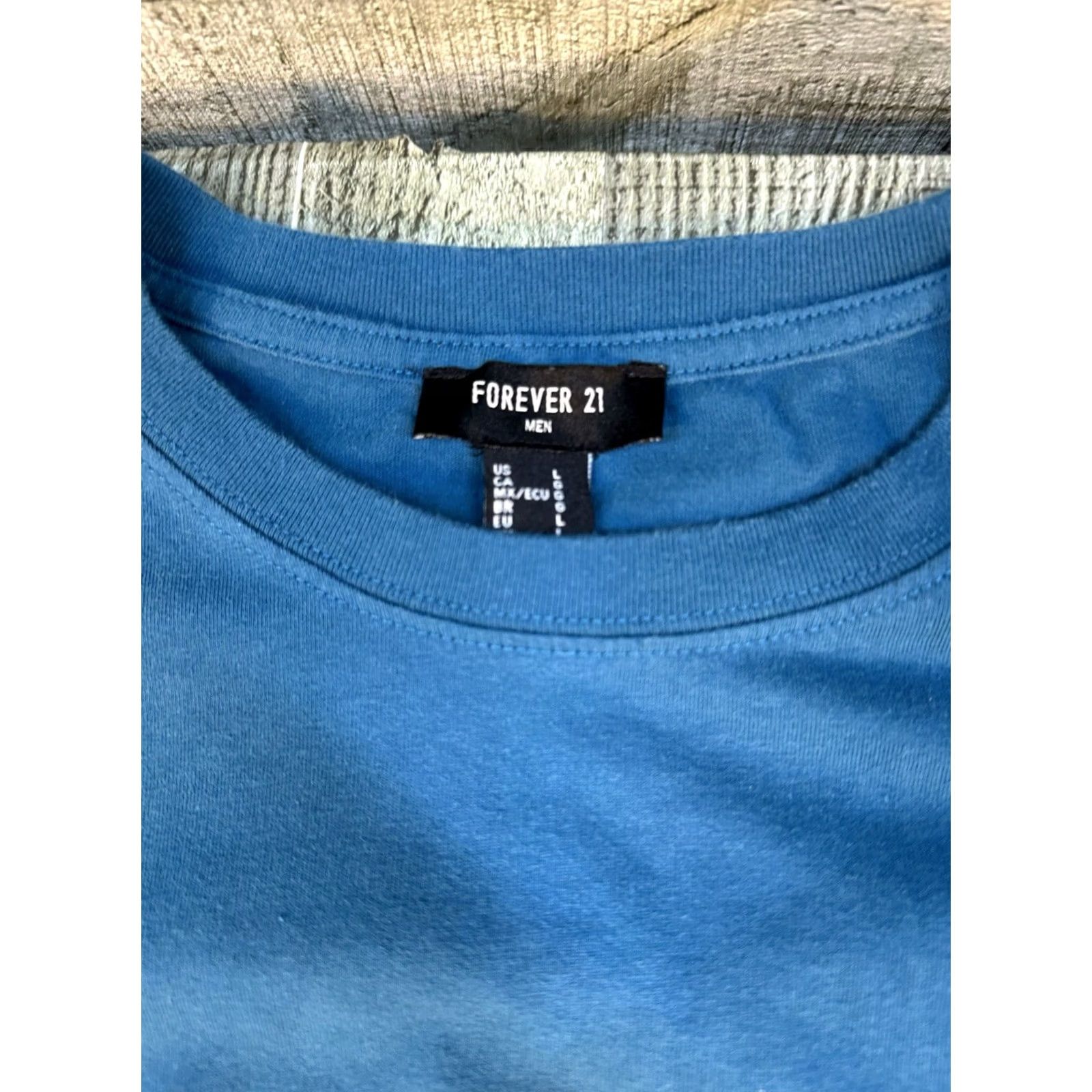 Forever 21 FOREVER 21 T-Shirt Men’s L Western Jill Sunset’s End Graphic Teal Blue Cowboy Back Graphic Casual Crew Neck Short Sleeve Size US L / EU 52-54 / 3 - 3 Thumbnail