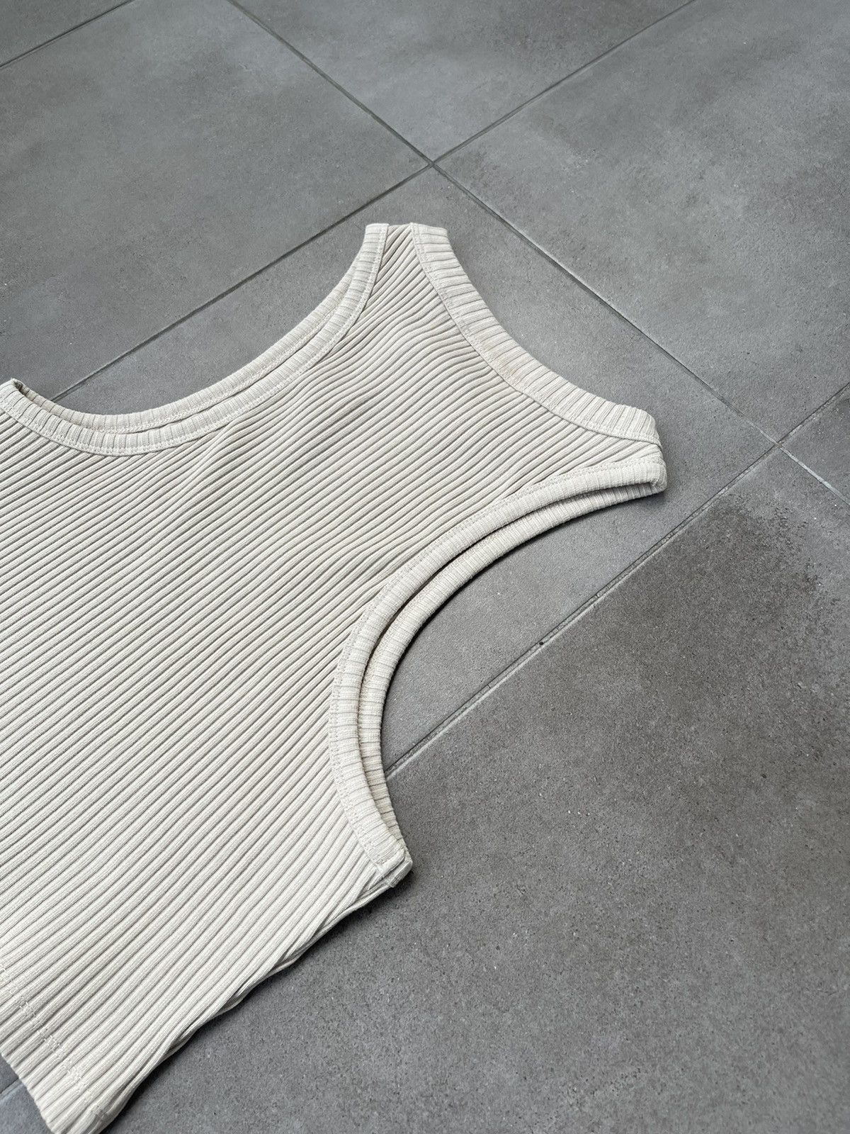 Han Kjobenhavn !DS! SS23 Han Kjobenhavn Cropped Racer Beige Top Size M / US 6-8 / IT 42-44 - 11 Thumbnail