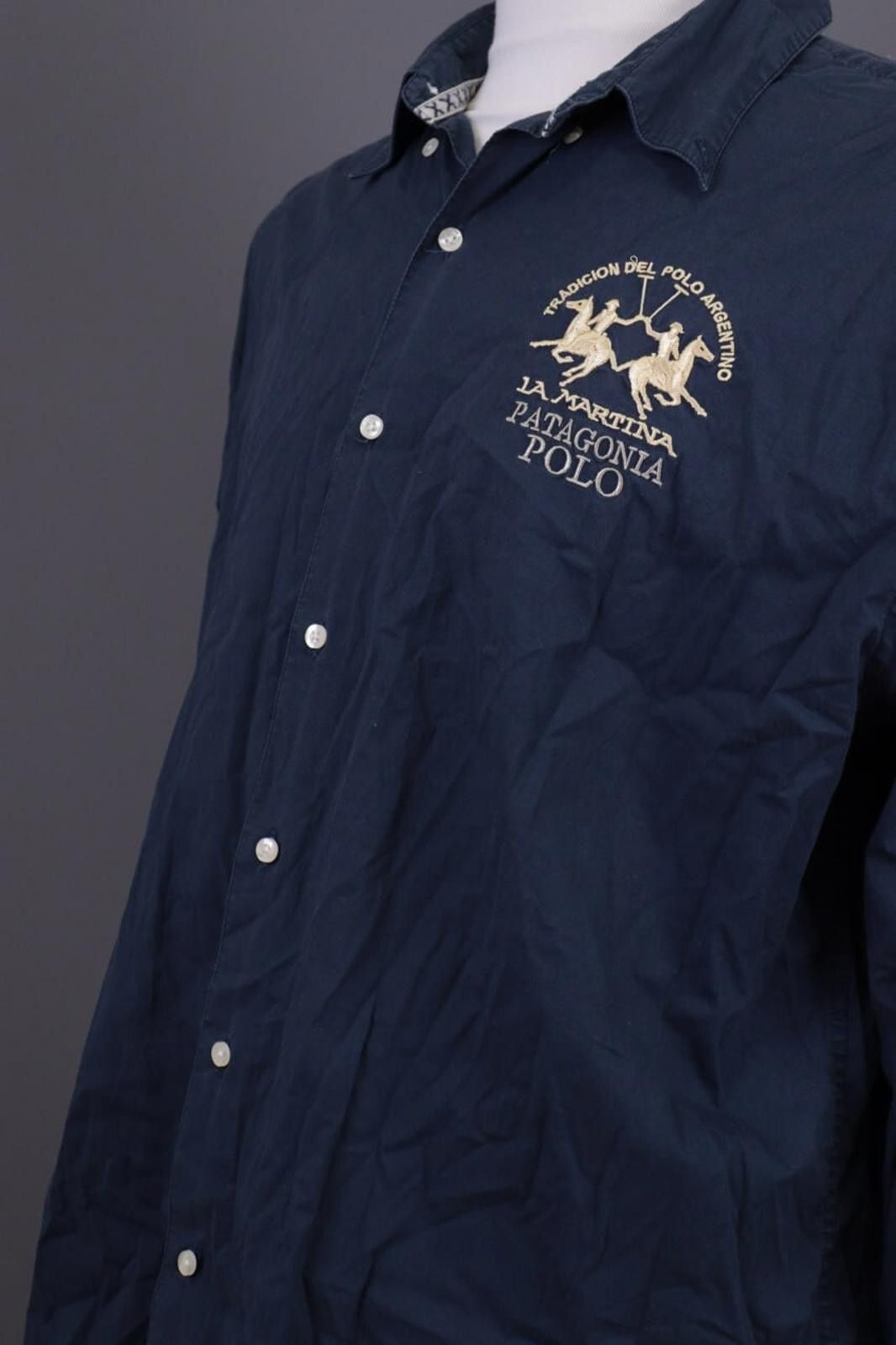 La Martina LA MARTINA Buenos Aires Slim Fit Tour #3 Shirt Size 3XL Size US XXL / EU 58 / 5 - 10 Thumbnail