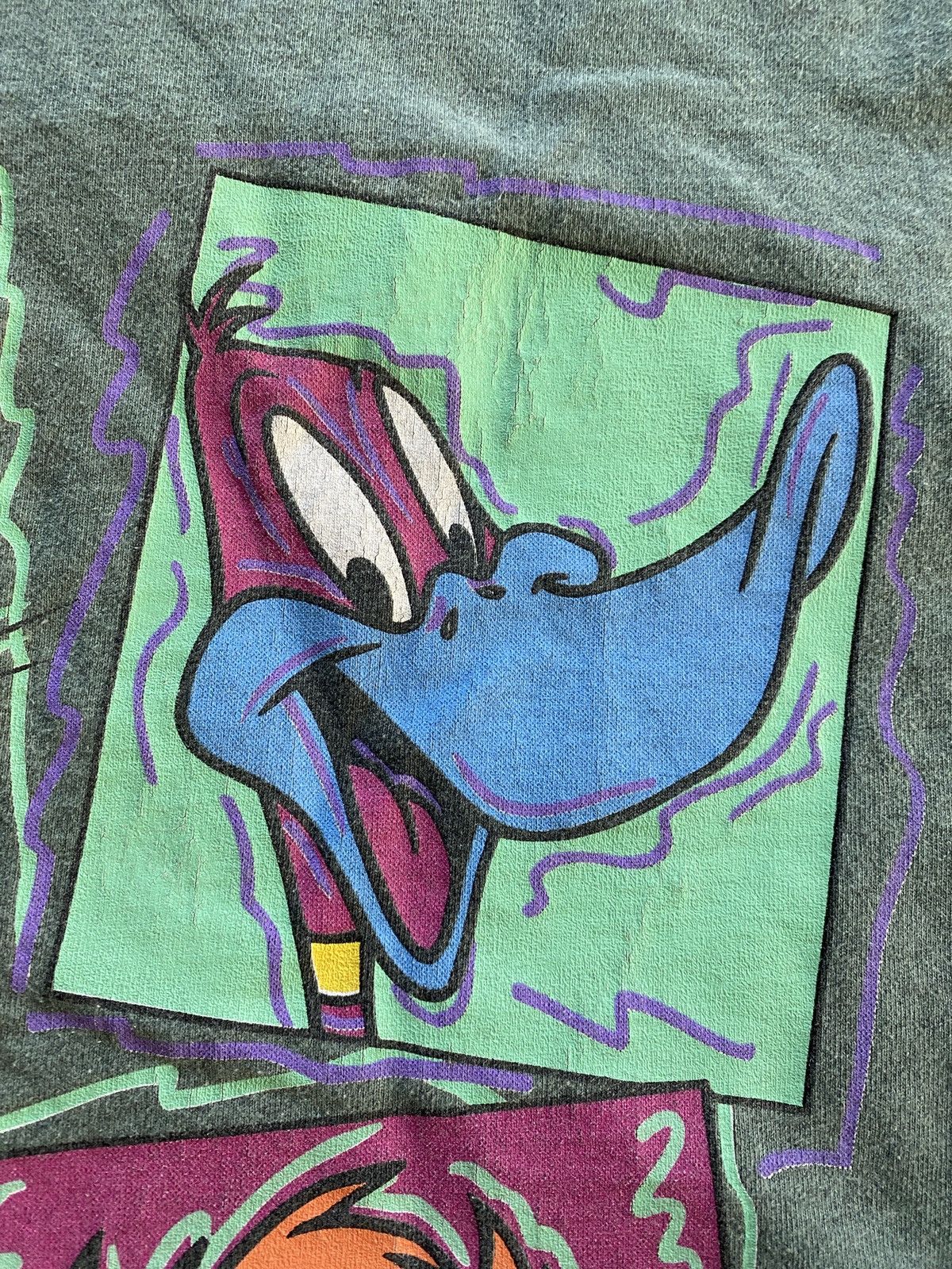 Signal Sport Vintage ‘95 Looney Tunes Bugs Bunny Daffy Tweety Taz Tee Size US XL / EU 56 / 4 - 4 Thumbnail