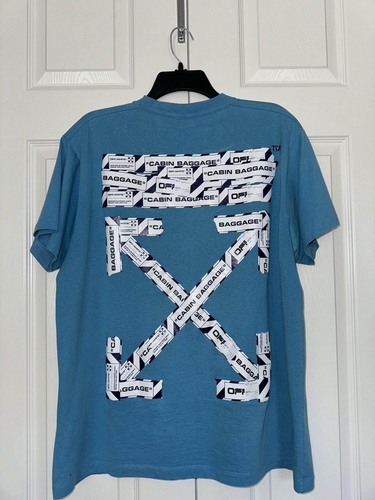 Off-White Off-White Cabin Baggage Arrows Tee Size US M / EU 48-50 / 2 - 2 Thumbnail
