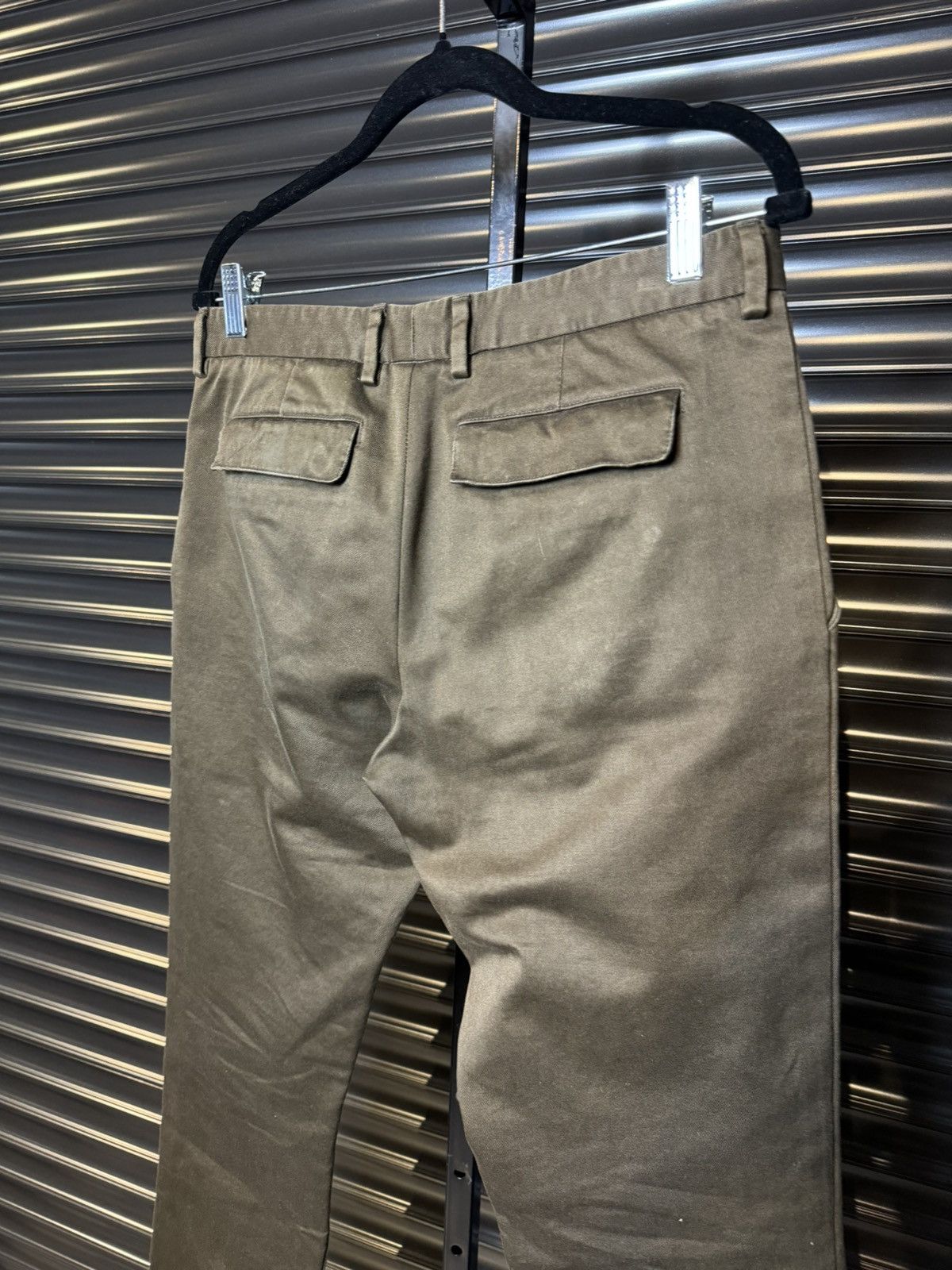 Dior × Hedi Slimane Dior Homme Brown Waxed Canvas Pants - 50 Size US 32 / EU 48 - 5 Thumbnail