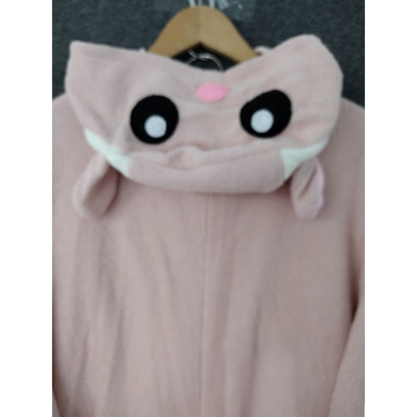 Vintage NEWCOSPLAY Flying Squirrel Pajamas L Halloween Cream Onepiece Pajamas Costume Dress Up Men's Women’s Girls Boys Size ONE SIZE - 3 Thumbnail