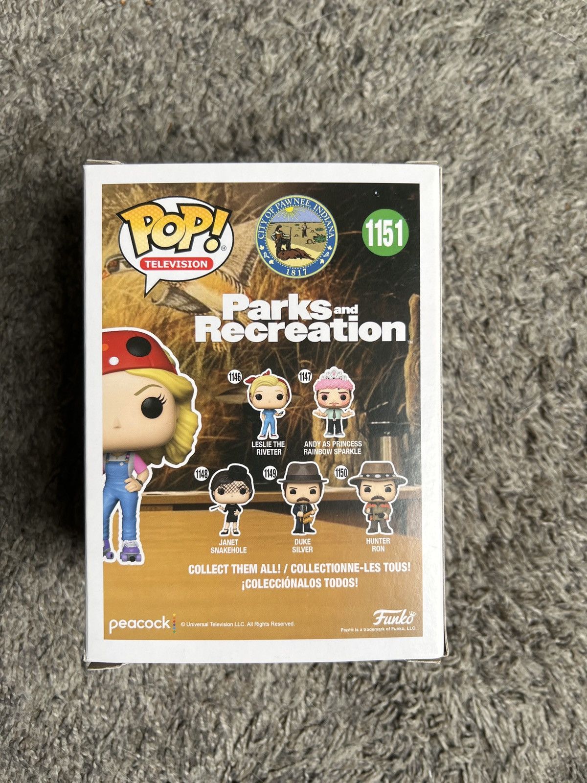Universal Studios Funko Pop! Filibuster Leslie Vinyl Figure Size ONE SIZE - 2 Thumbnail