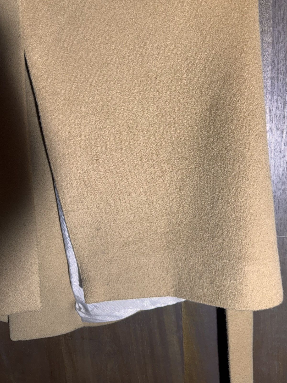 Ann Demeulemeester Ann Demeulemeester fw16 runway camel wool coat s men slim Size US S / EU 44-46 / 1 - 9 Thumbnail