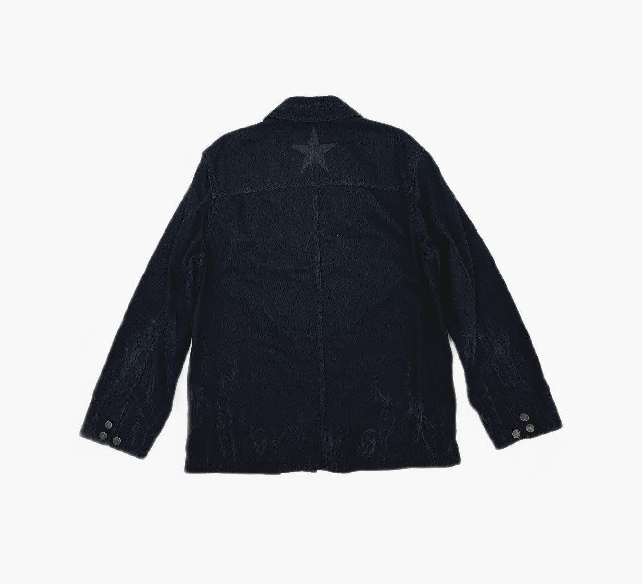 Givenchy Givenchy Jesus Graphic Denim Jacket Size US M / EU 48-50 / 2 - 3 Thumbnail