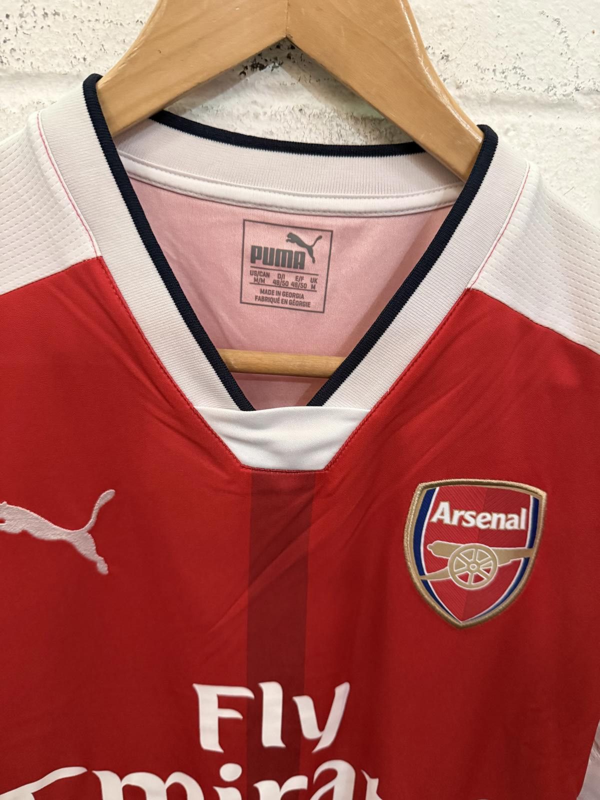 Puma Arsenal FC 2021 Home Soccer Jersey by Puma Size ONE SIZE - 2 Thumbnail
