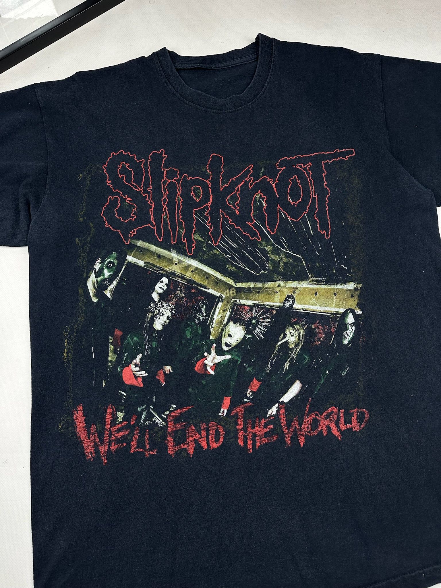 Band Tees Vintage y2k slipknot band tee Size US M / EU 48-50 / 2 - 2 Thumbnail