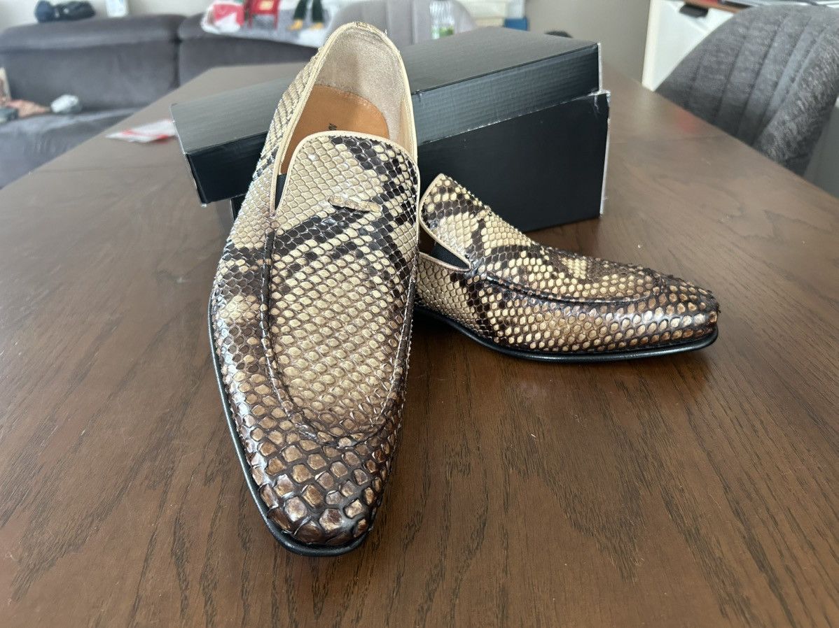 Handmade Handmade All phyton snake skin loafer Size US 10 / EU 43 - 4 Thumbnail