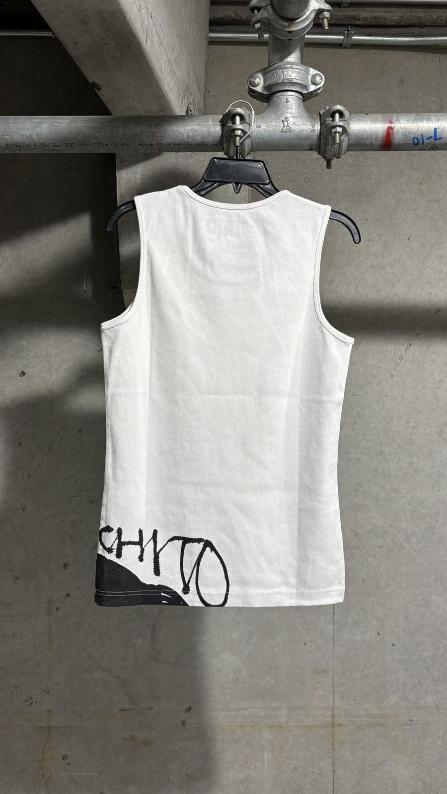 Chito Chito International White Tank Top Size US L / EU 52-54 / 3 - 3 Thumbnail