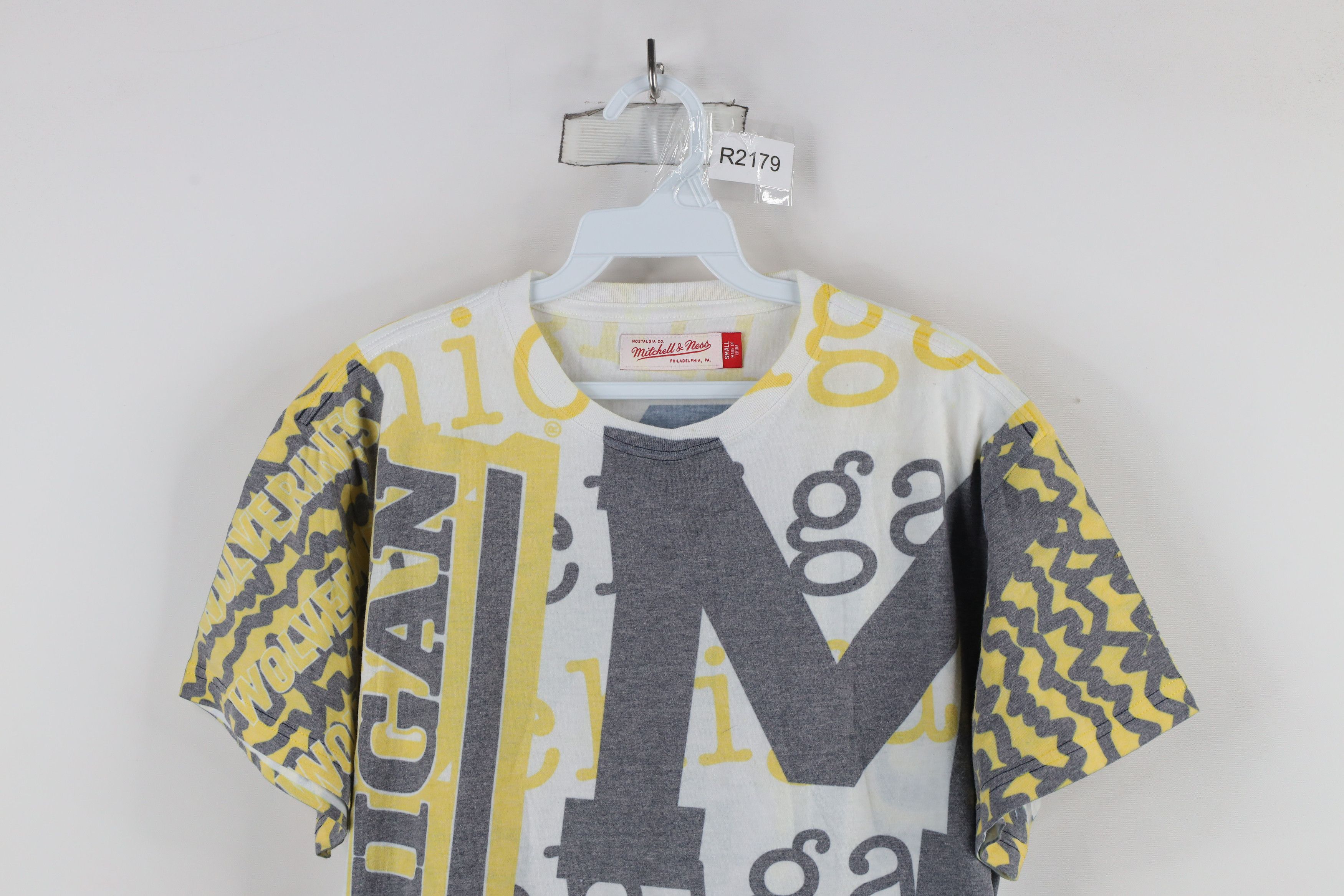 Mitchell & Ness × Vintage Vintage Mitchell & Ness Print University of Michigan T-Shirt Size US S / EU 44-46 / 1 - 2 Thumbnail