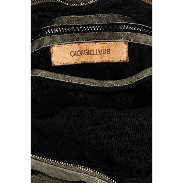 Giorgio Brato GIORGIO BRATO Gray Leather Backpack New & Authentic Size ONE SIZE - 4 Thumbnail