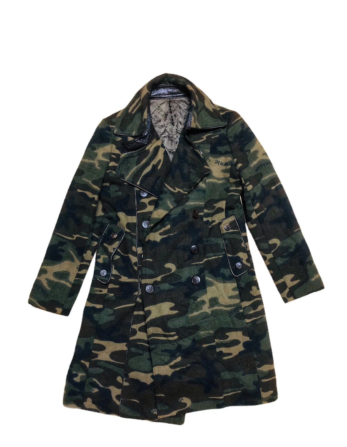 Hysteric Glamour WINTER OFFER❄️VINTAGE HYSTERIC GLAMOUR CAMOUFLAGE TRENCH COAT Size M / US 6-8 / IT 42-44 - 1 Thumbnail