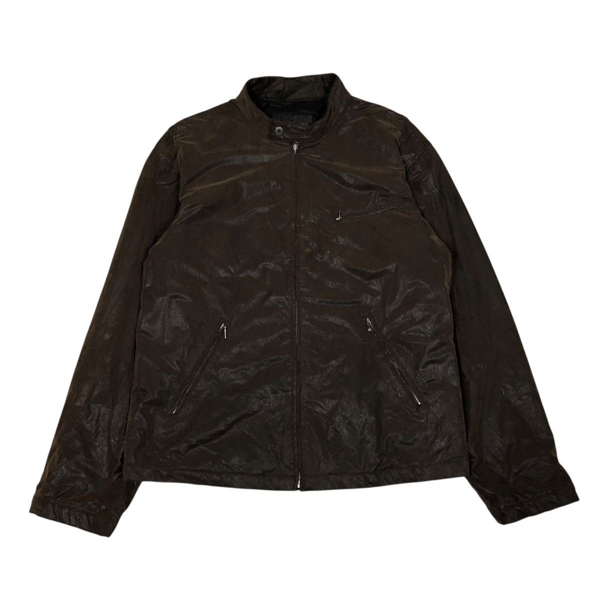 Japanese Brand 🔥VINTAGE LEATHER JACKET MONTEVISO ITALY ISSEY MIYAKE Size US M / EU 48-50 / 2 - 1 Thumbnail