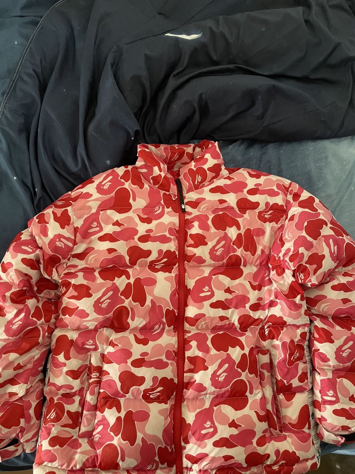 Bape A bathing ape (bape) pink puffer jacket Size US XL / EU 56 / 4 - 2 Thumbnail