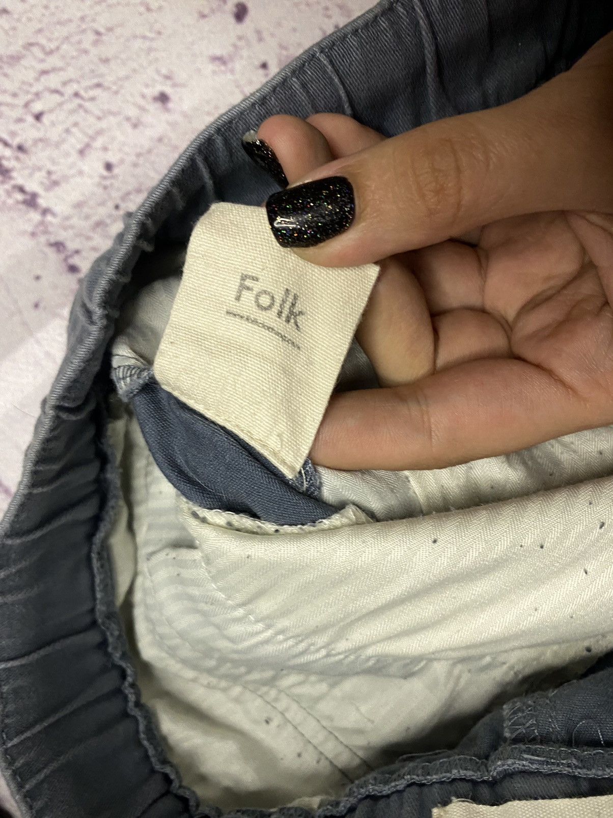 Folk × Vintage Men's cargo folk shorts vintage streetwear Size US 32 / EU 48 - 3 Thumbnail