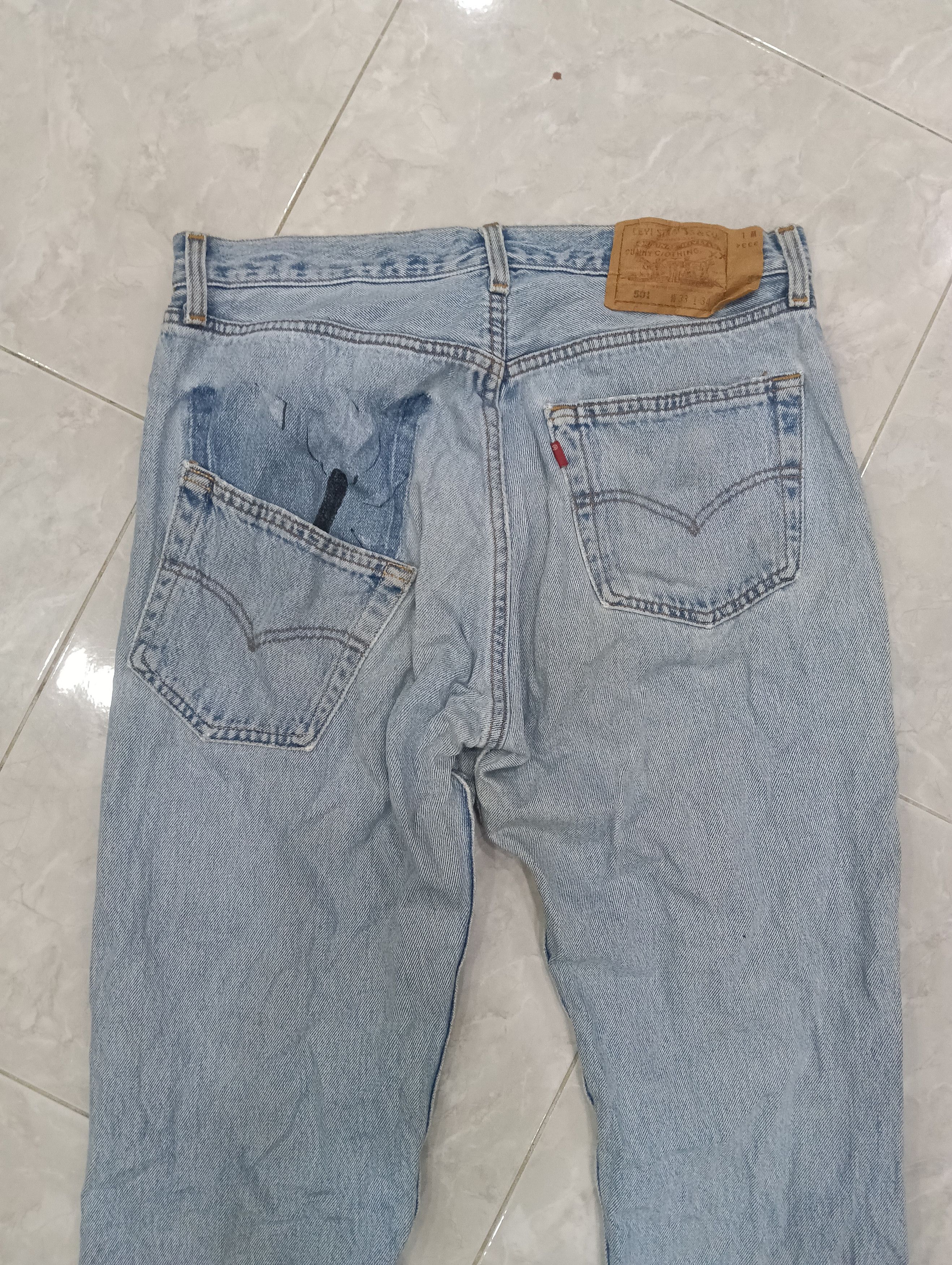 Levi's Vintage Clothing Vintage Levis 501 Single R Size US 32 / EU 48 - 5 Thumbnail