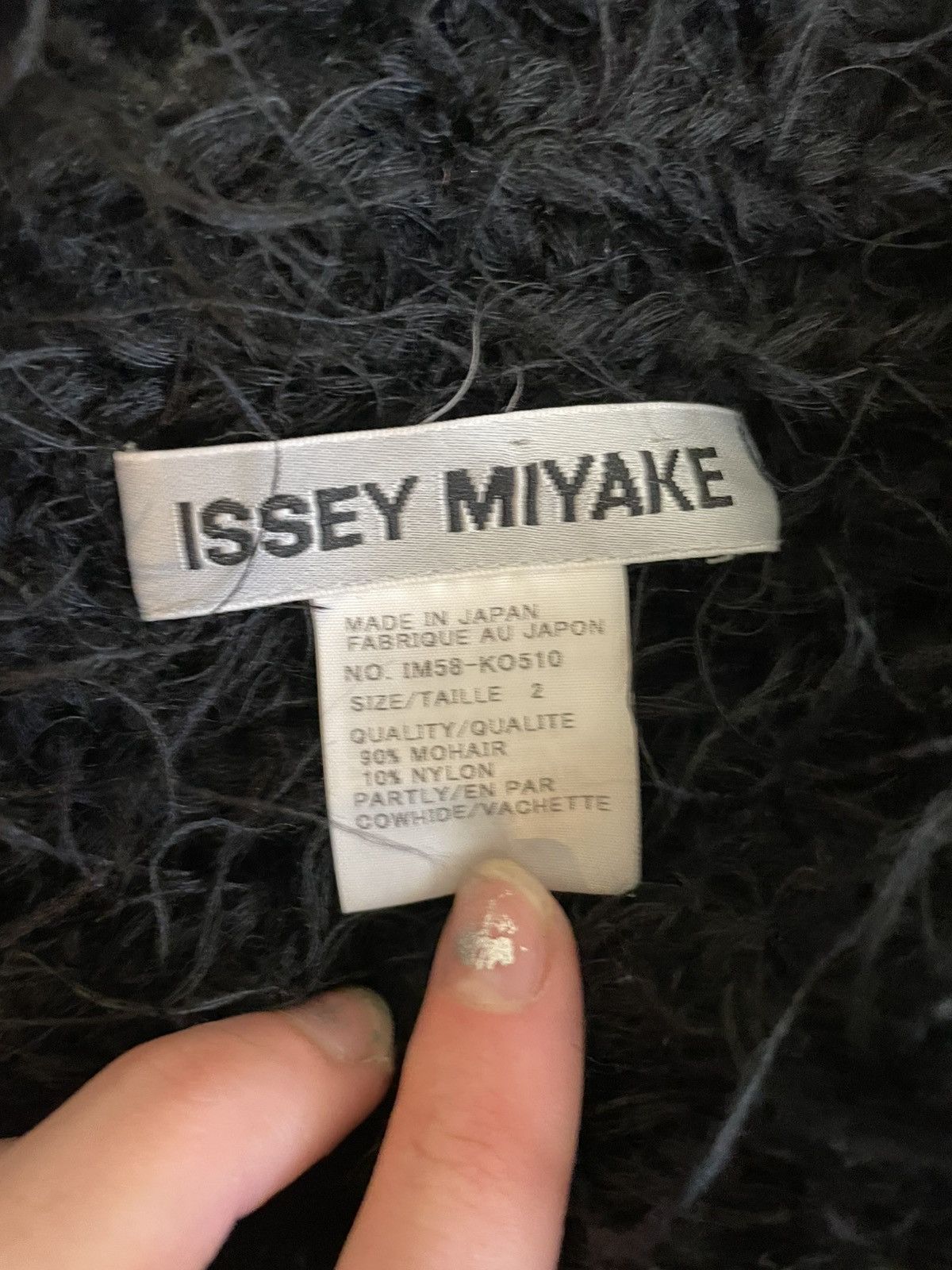 Issey Miyake Issey Miyake Mohair cardigan Size US M / EU 48-50 / 2 - 6 Thumbnail