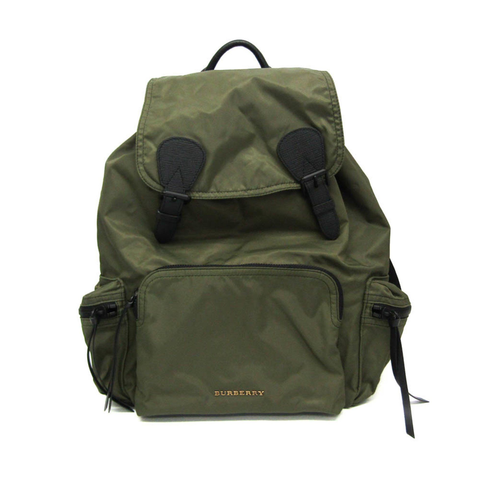 Burberry Burberry 4020938 Men's Nylon Backpack Khaki Size ONE SIZE - 1 Thumbnail