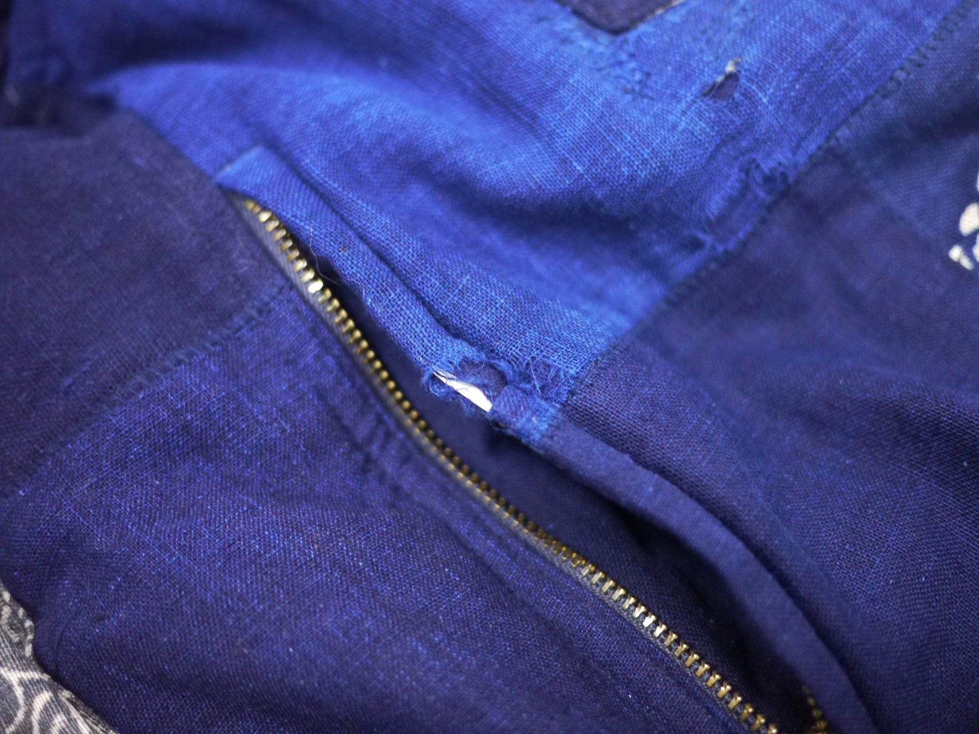Visvim Visvim 22AW ICT 101XX Down JKT Indigo Pattern Size 2 Used Size US M / EU 48-50 / 2 - 8 Thumbnail
