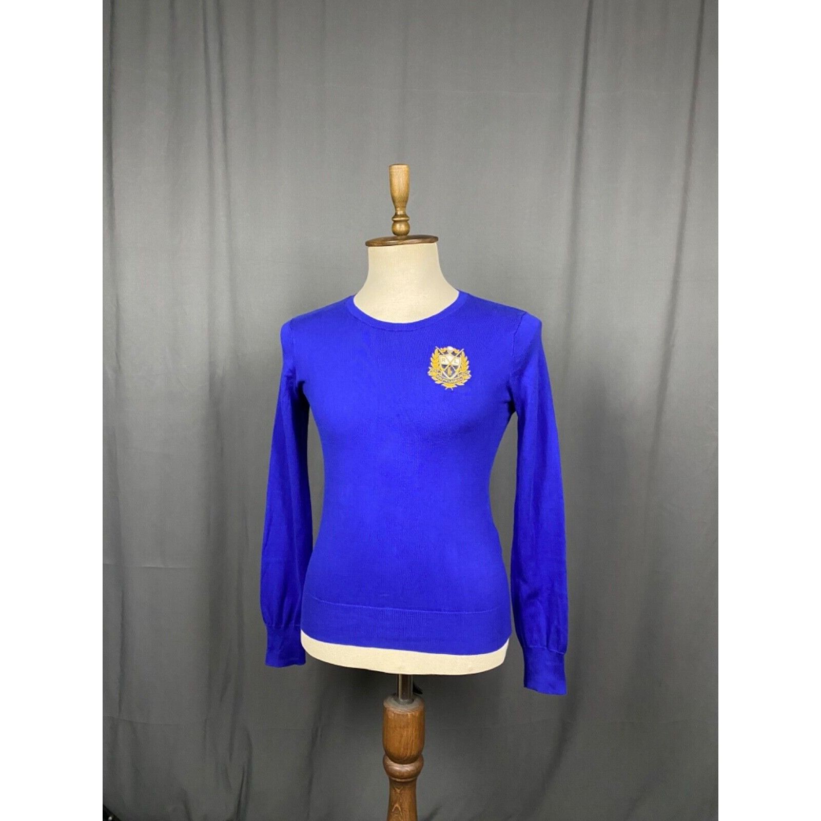 Ralph Lauren Blue Label MINT! Ralph Lauren Blue Label Big Logo Men's Blue Crewneck S Size US M / EU 48-50 / 2 - 2 Thumbnail
