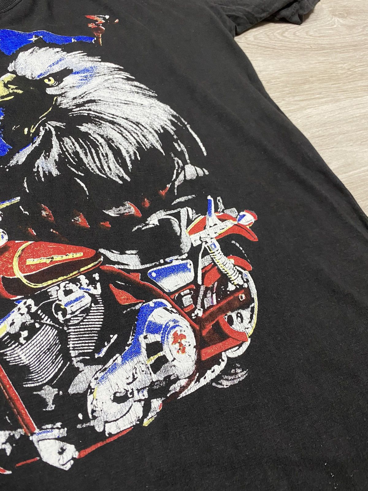 Harley Davidson Vintage 1990 Harley Davidson Born To Be Wild size L Size US L / EU 52-54 / 3 - 7 Thumbnail