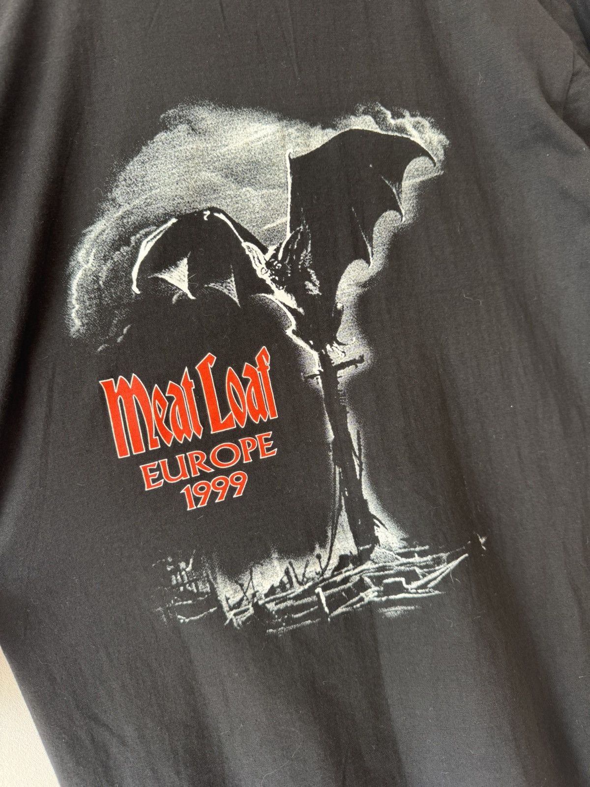 Band Tees Vintage Meat Loaf 1999 Europe Tour Rock Rare Shirt Size US M / EU 48-50 / 2 - 8 Thumbnail