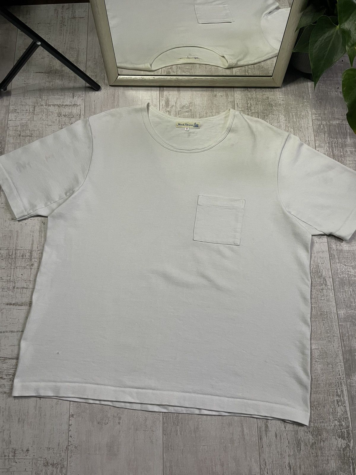 Merz B. Schwanen Merz B Schwanen White T-Shirt RARE Size US XL / EU 56 / 4 - 1 Thumbnail