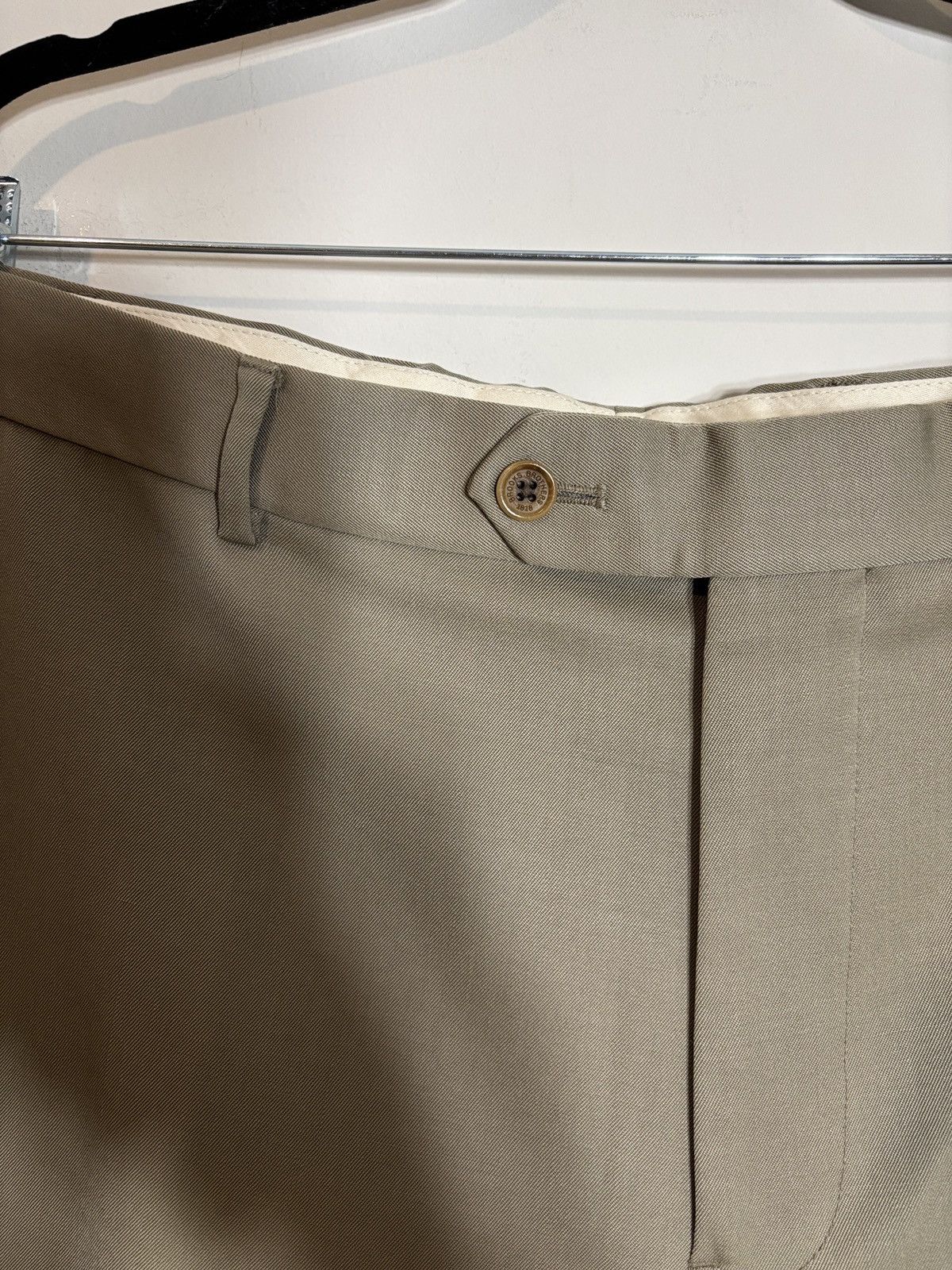 Brooks Brothers Brooks Brothers 1818 Madison Dress Pants Khaki 39x29 Size US 40 / EU 56 - 2 Thumbnail