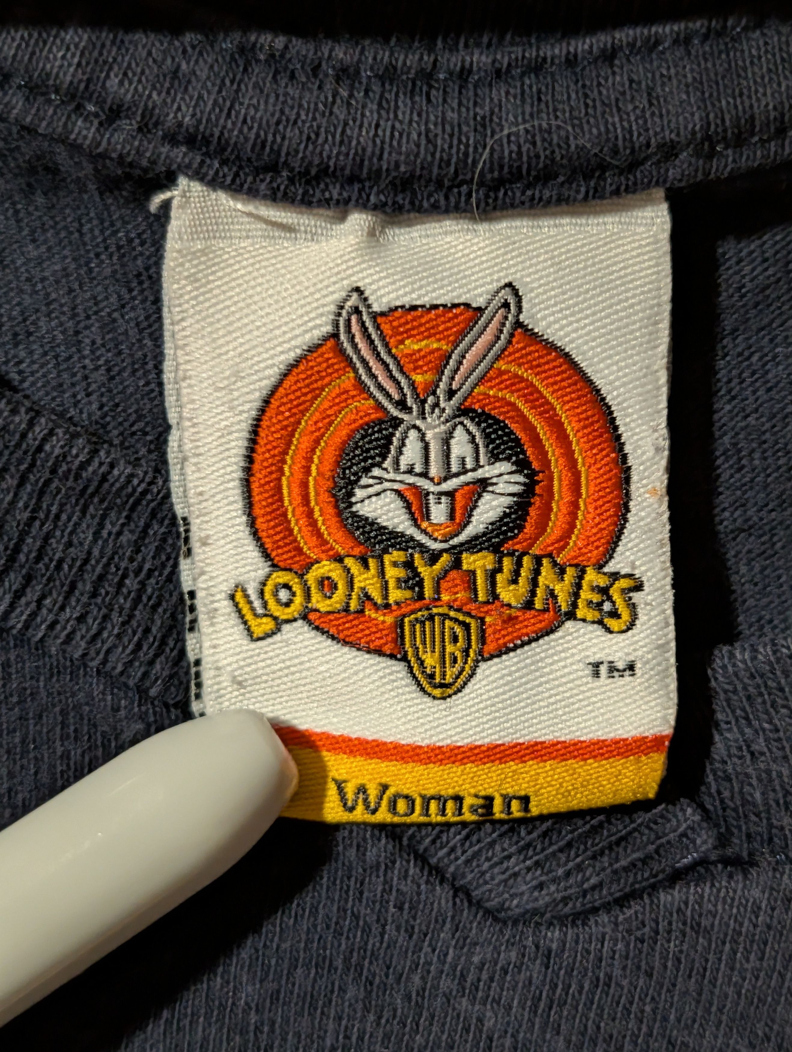 Cartoon Network VTG Looney Tunes Taz I Make The Rules Graphic T-Shirt Womans Size XL / US 12-14 / IT 48-50 - 3 Thumbnail