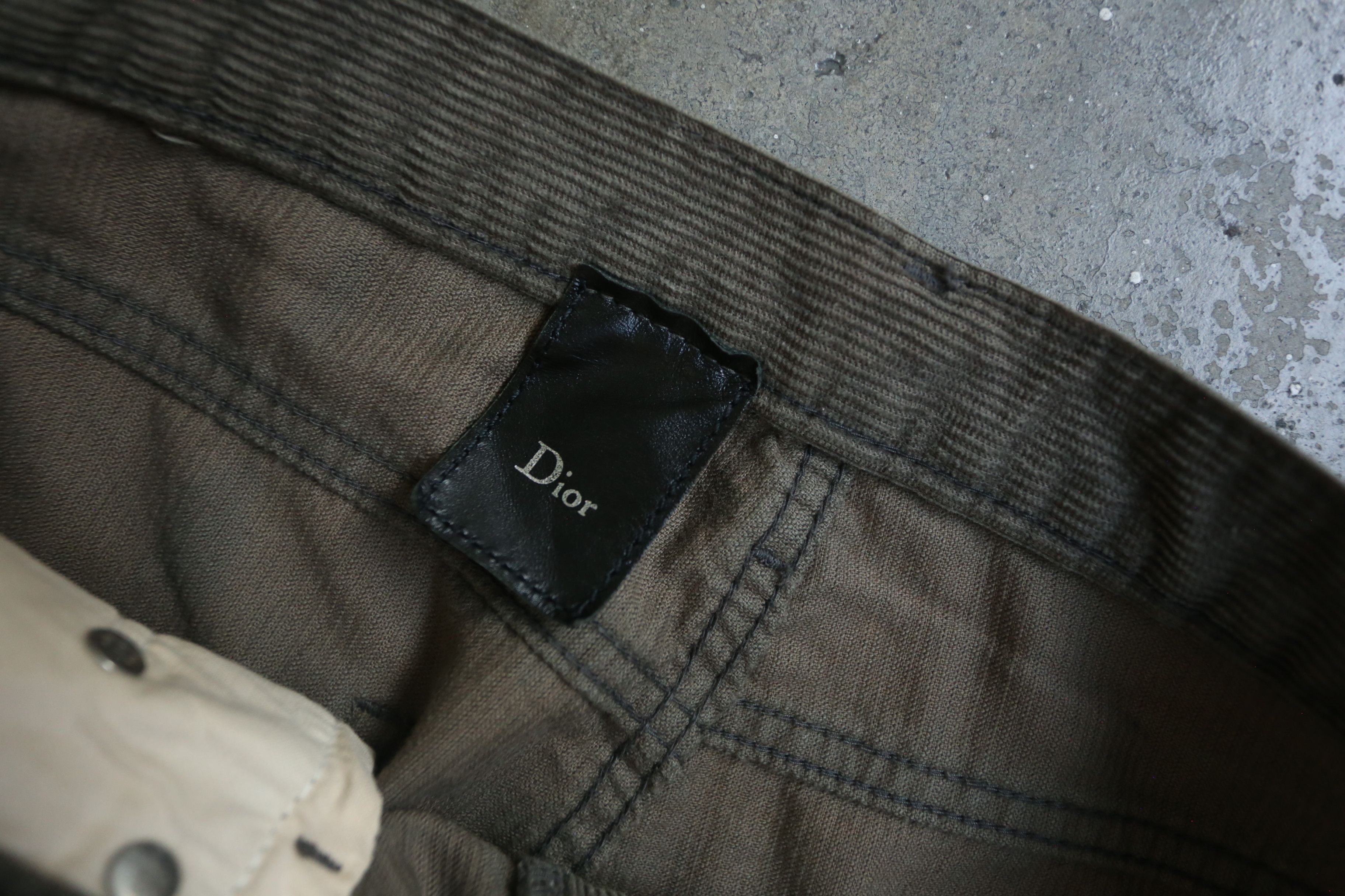 Dior × Hedi Slimane Dior - Hedi Slimane - F/W 04 - Clawmark Corduroy Pants Size US 30 / EU 46 - 6 Thumbnail