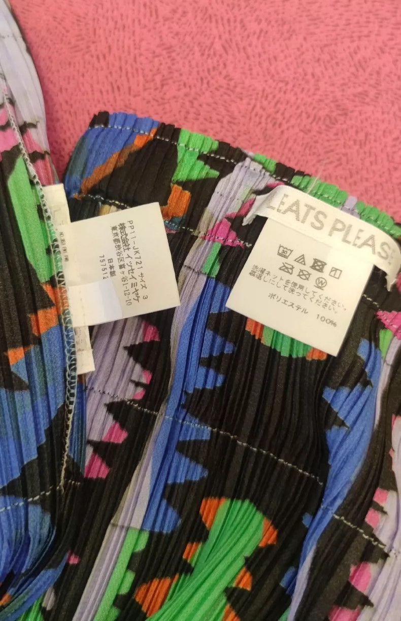 Issey Miyake Issey Miyake size:3 Colorful fringed pleated vest Size M / US 6-8 / IT 42-44 - 8 Thumbnail