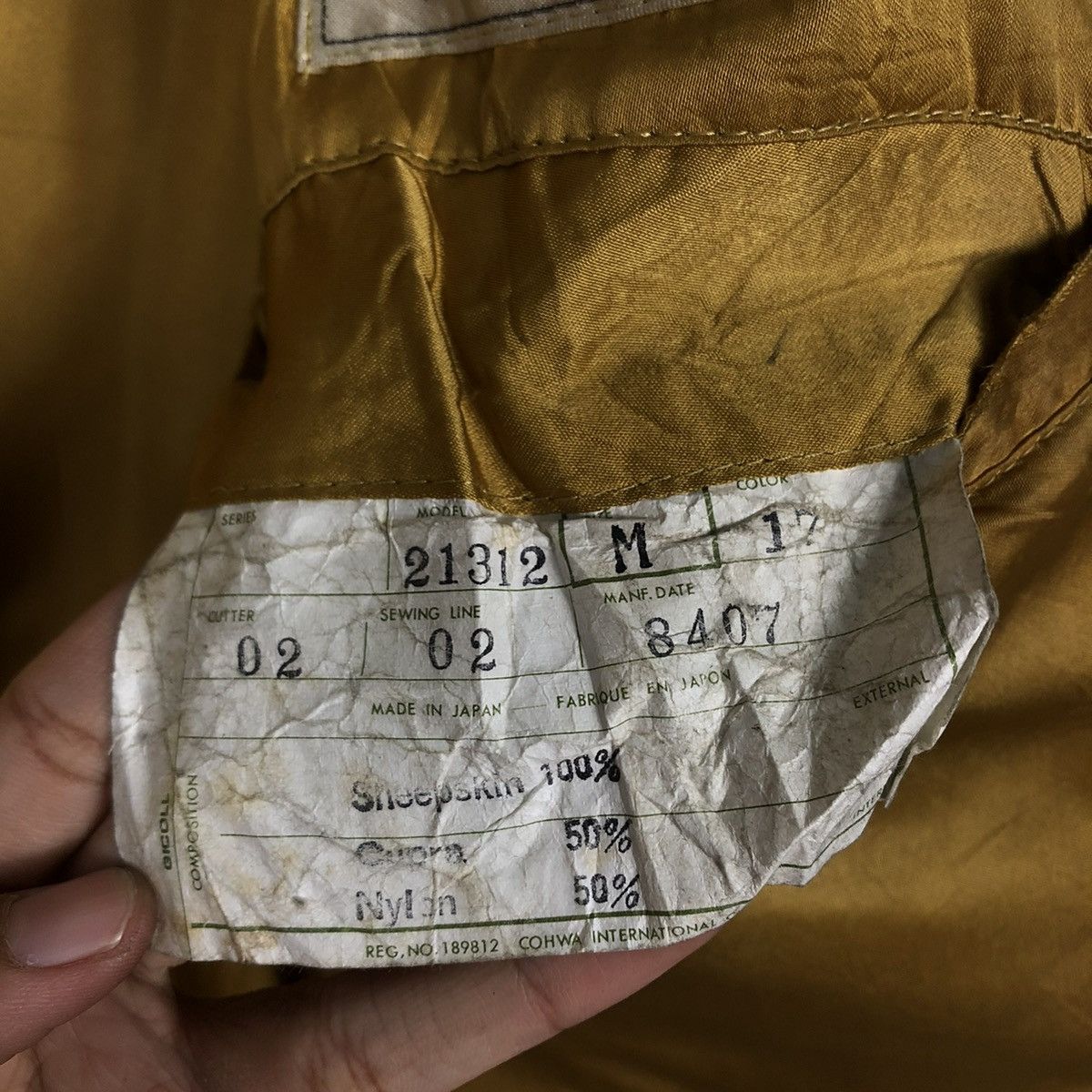 Japanese Brand 🔥VTG BIKER LEATHER JACKET GICOLL FUR COLLAR 14th ADDICTION Size US M / EU 48-50 / 2 - 20 Thumbnail