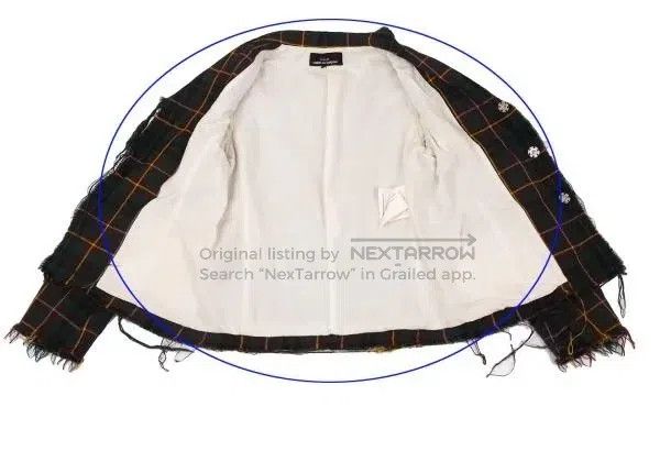 Comme des Garcons Comme Des Garcons Green retro plaid design coat Size M / US 6-8 / IT 42-44 - 4 Thumbnail