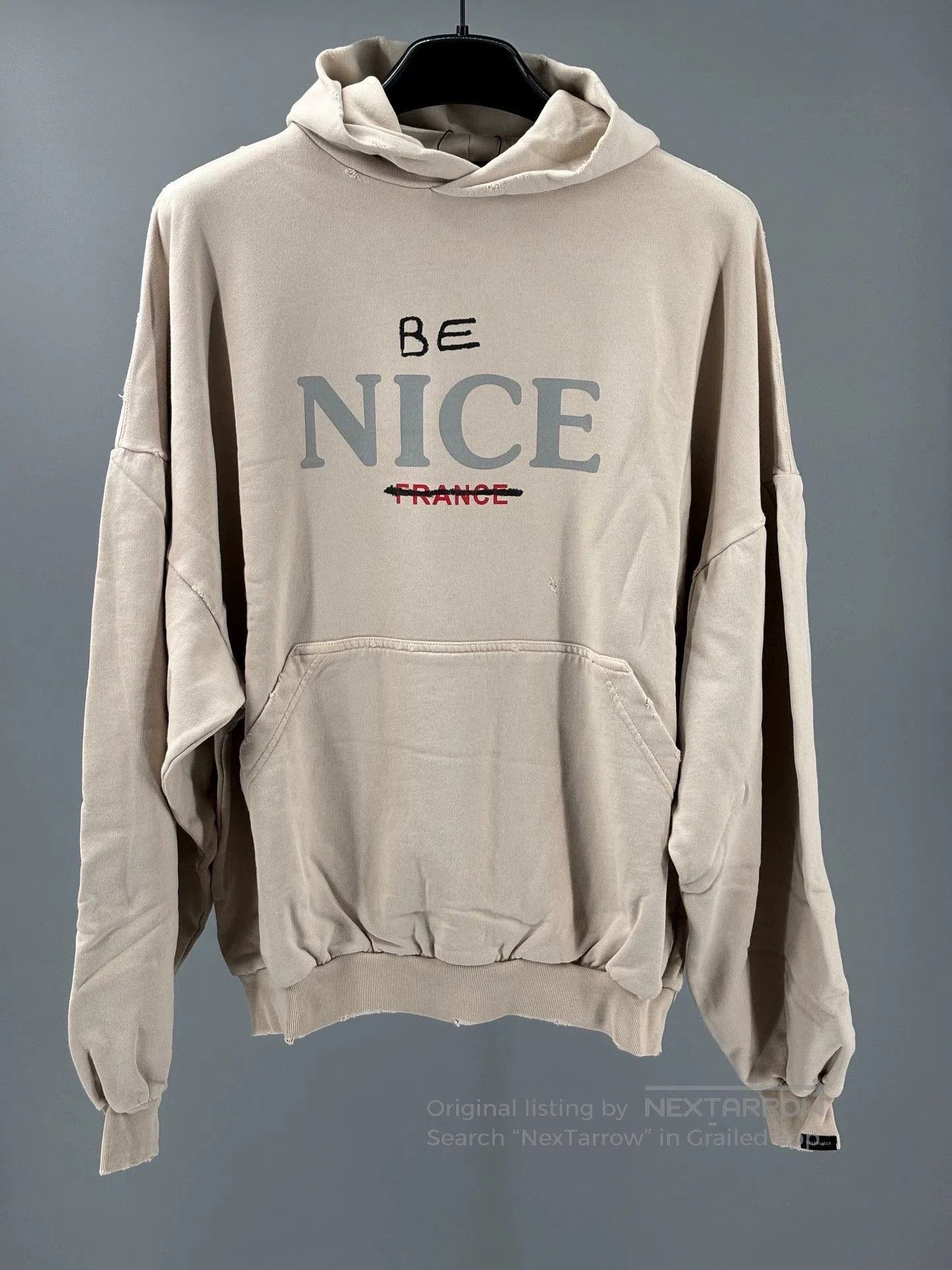 Balenciaga balenciaga oversized hoodie with graphic design. Size US M / EU 48-50 / 2 - 1 Thumbnail