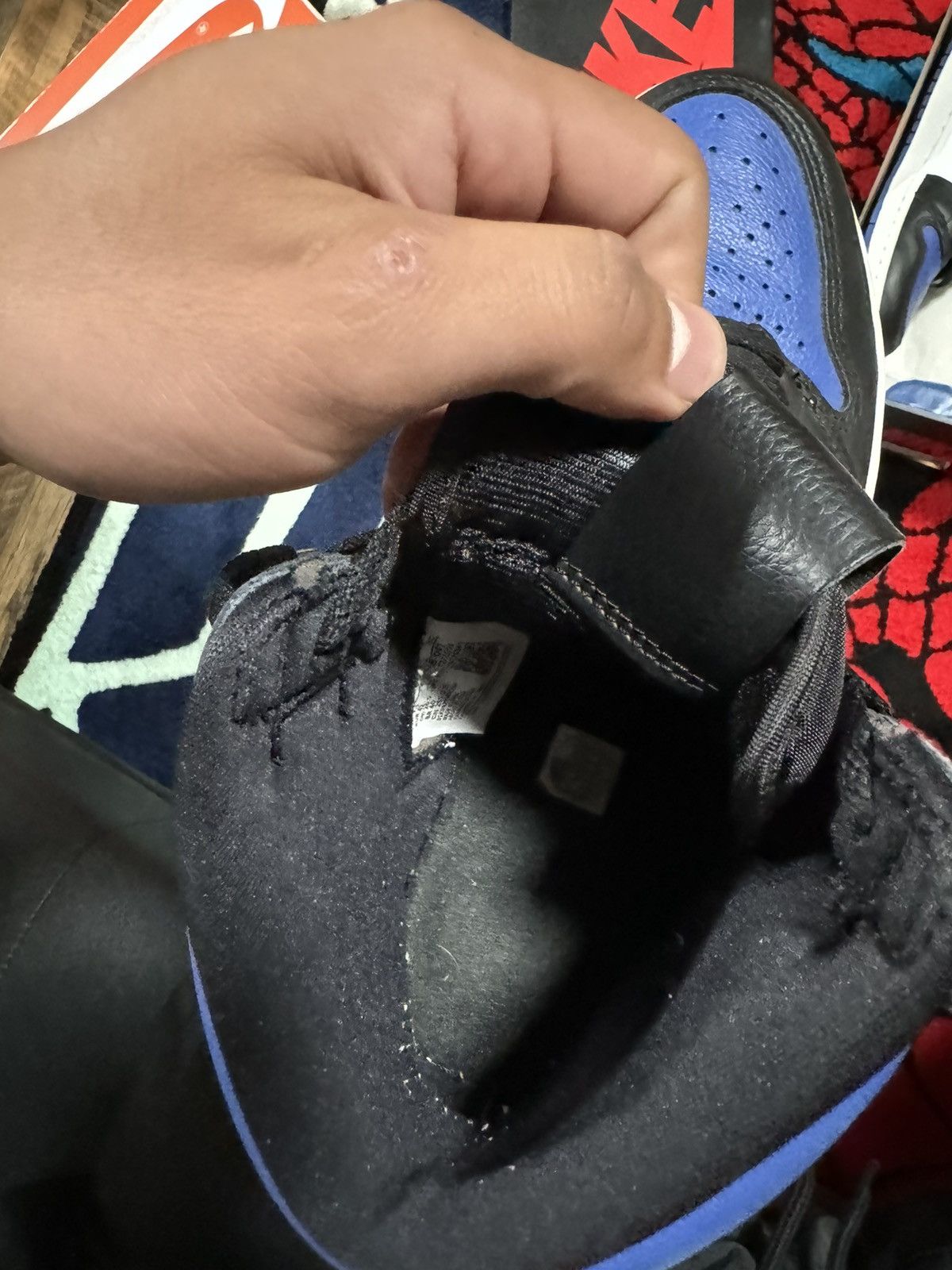 Jordan Brand Jordan 1 Royal Toe Size US 8.5 / EU 41-42 - 10 Thumbnail