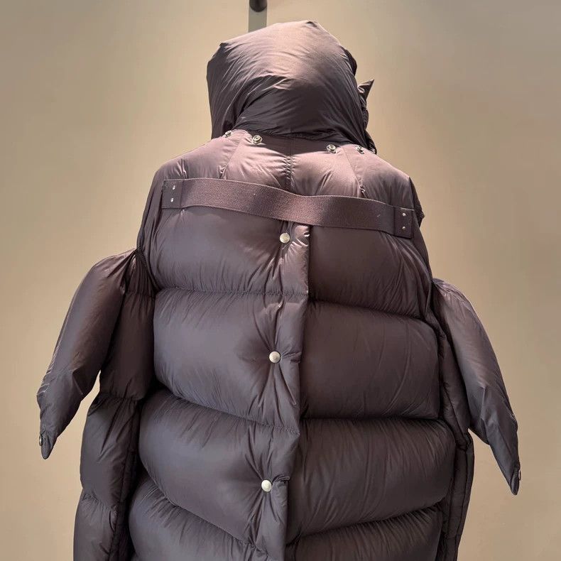 Rick Owens rickowens purple long down jacket-2508 Size US S / EU 44-46 / 1 - 4 Thumbnail