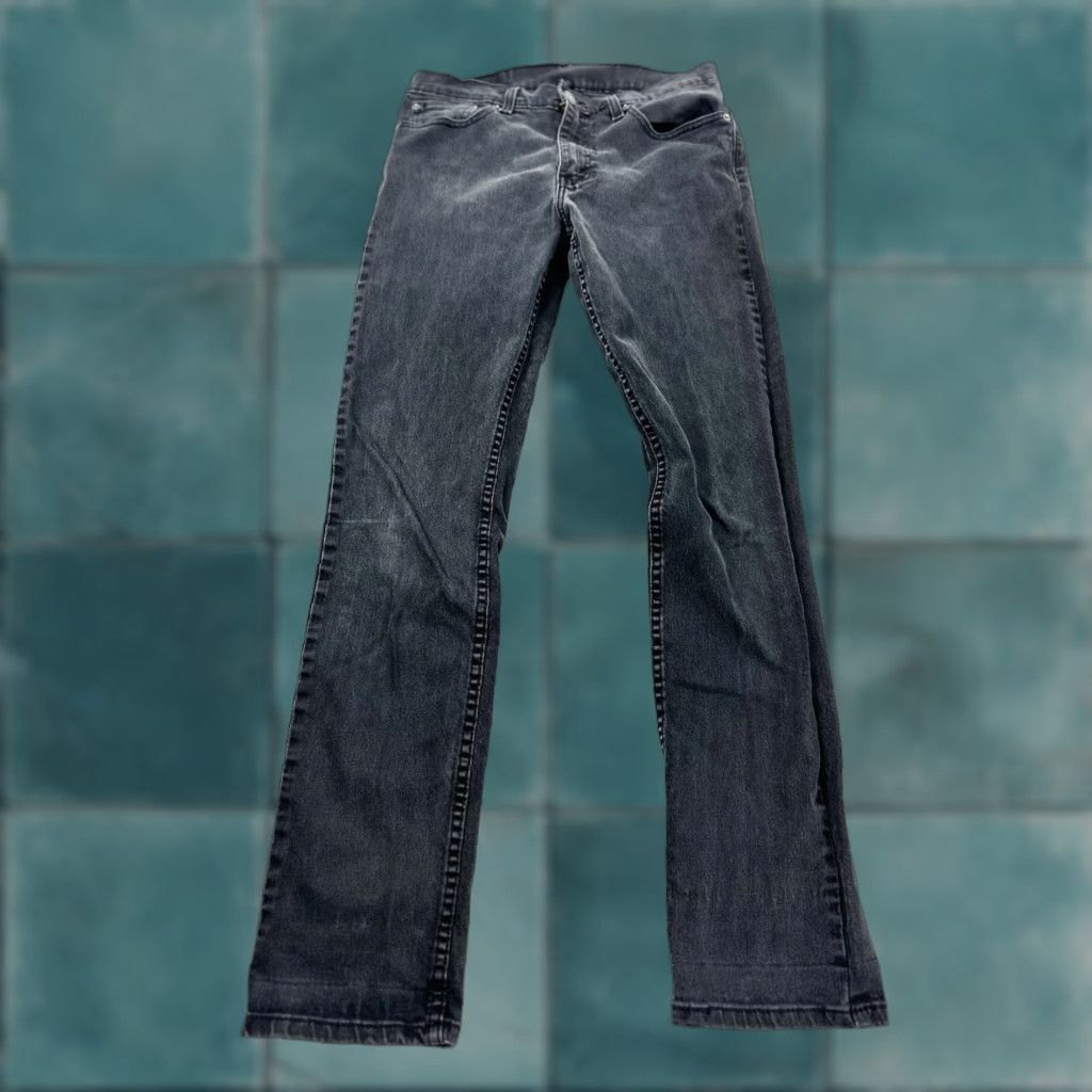 Levi's Levi's 511 Jeans Slim 30x32 Mens Black Charcoal Wash Zip Closure Vintage No Size US 30 / EU 46 - 1 Thumbnail