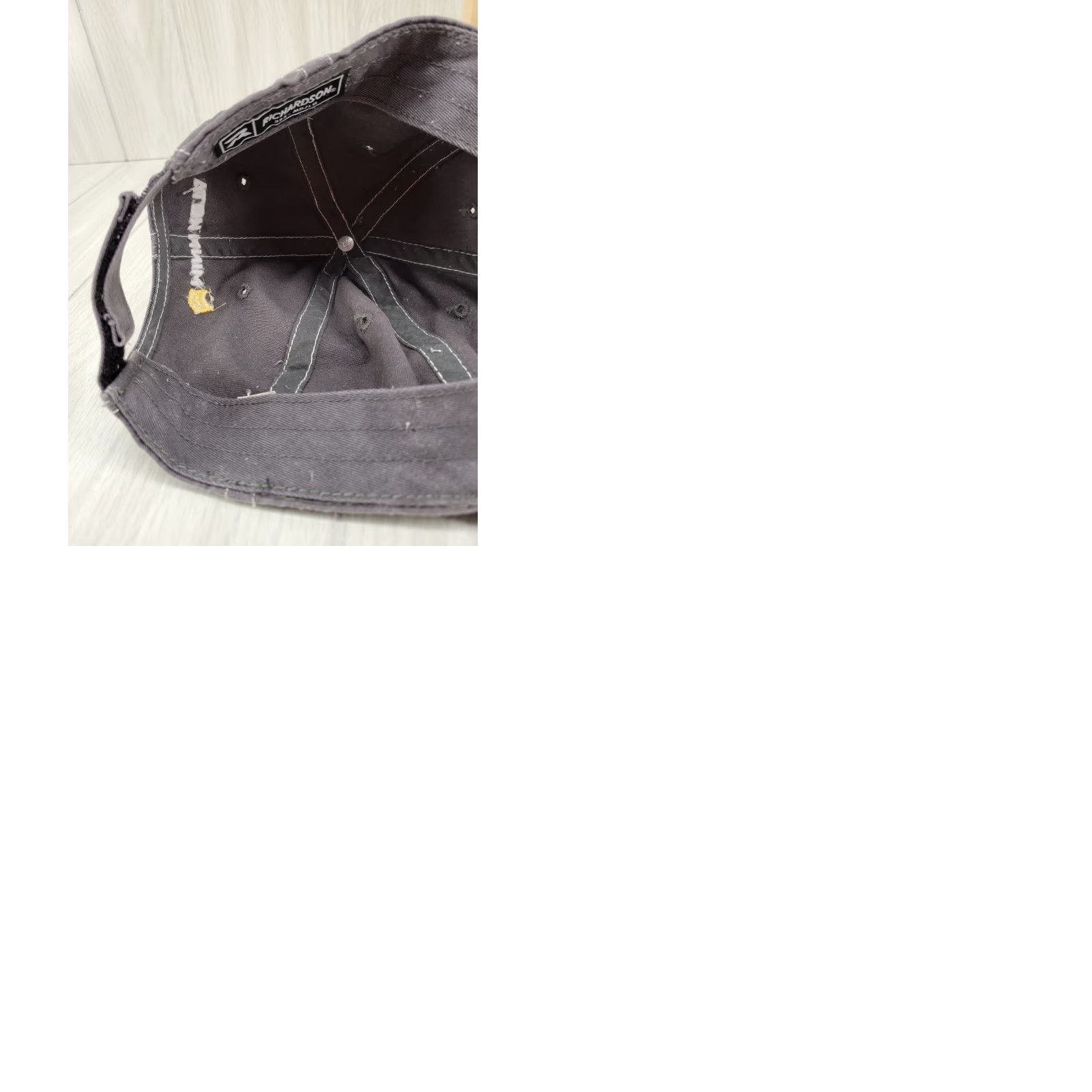 Vintage Talon Gray Hat Minn Kota Strap Back Adjustable Cotton Baseball Cap Men Adjustable Gray Minn Kota Talon Strap Back Size ONE SIZE - 9 Thumbnail