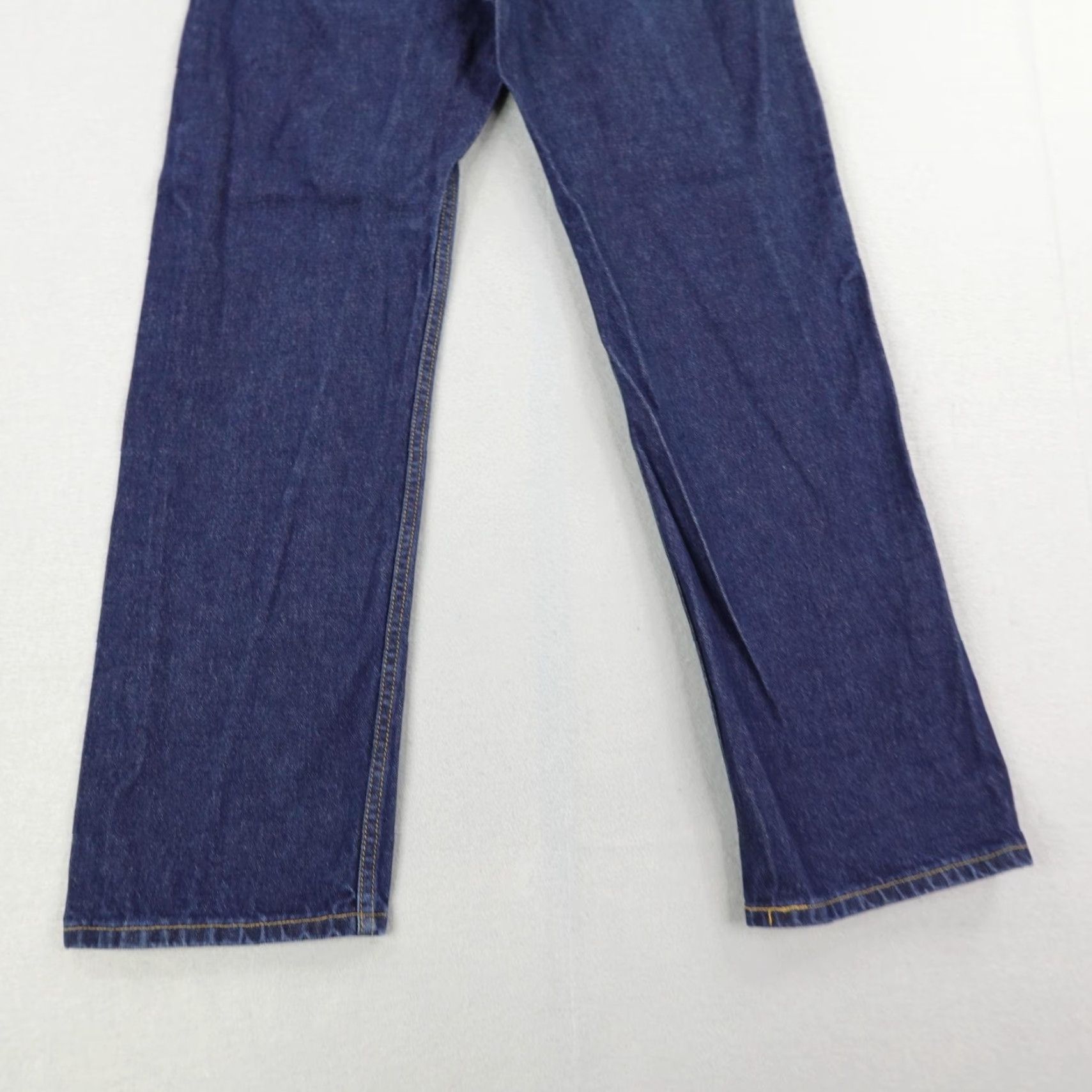 Levi's VINTAGE Levi's Jeans Mens 33x32 Denim 505 Regular Fit Straight Leg Dark Wash Retro Authentic Size US 33 - 6 Thumbnail