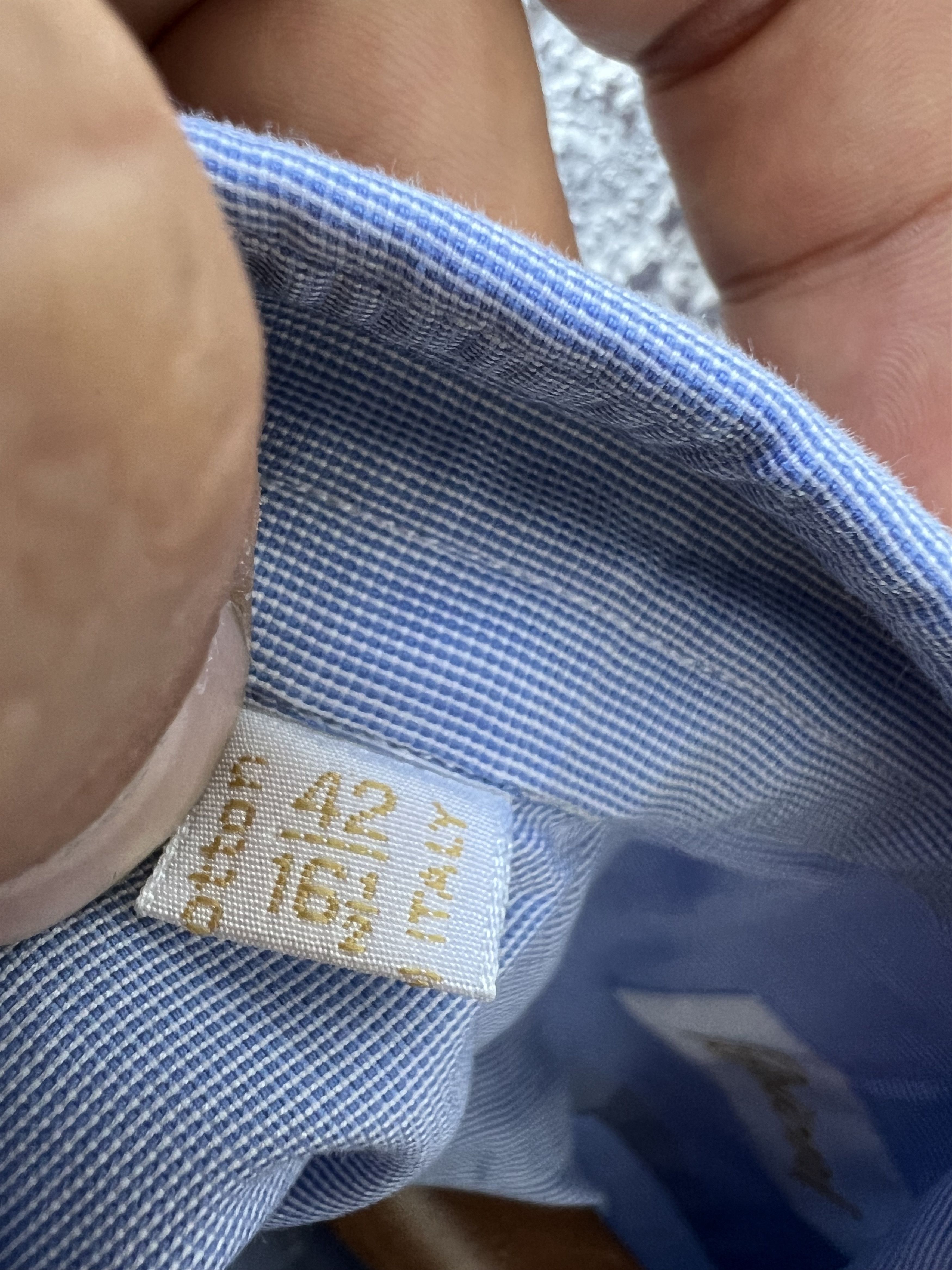 Brioni Brioni Shirt 16.5 Size US L / EU 52-54 / 3 - 4 Thumbnail