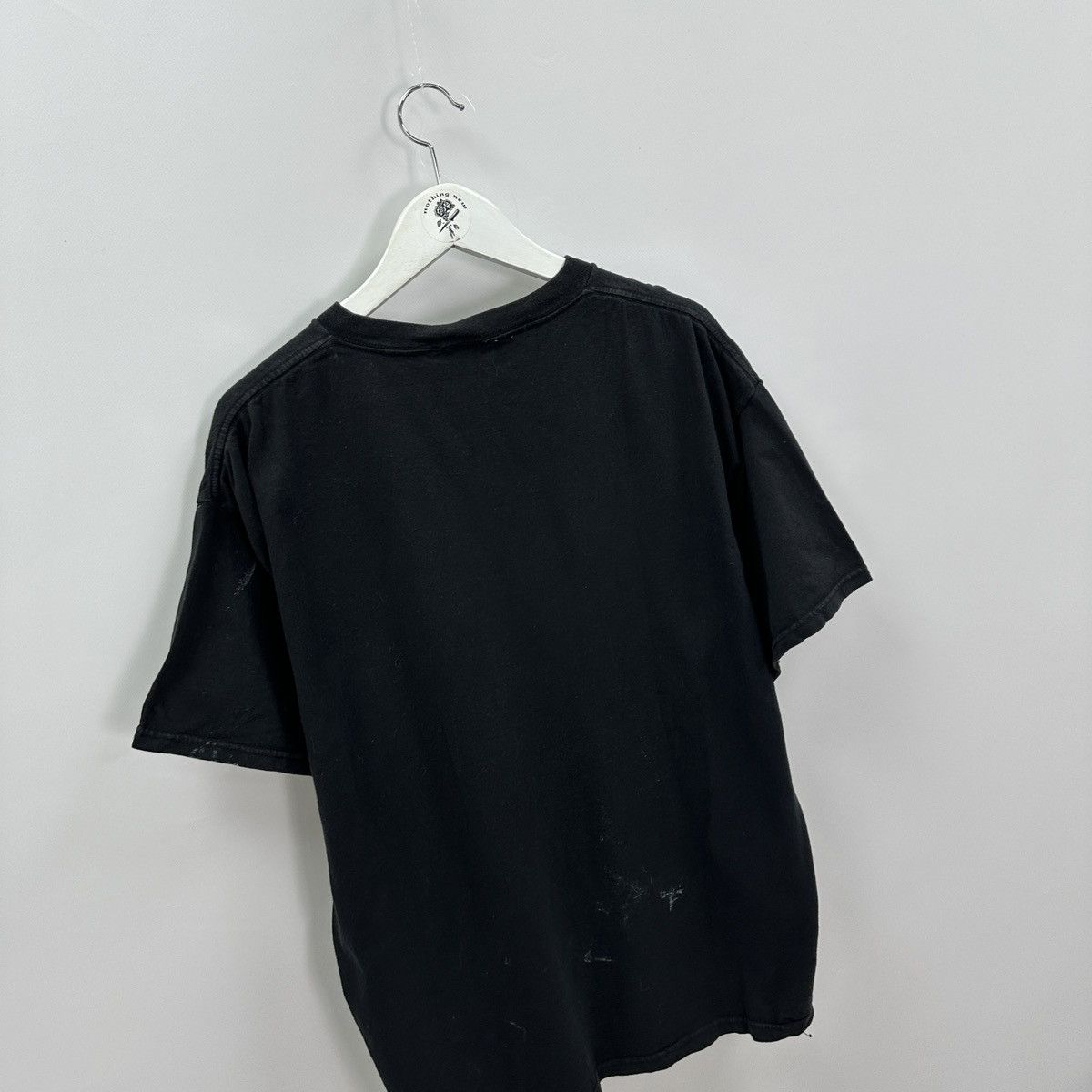 Vintage Vintage 90s Wrangler big logo tee y2k black jeans hype og Size US XL / EU 56 / 4 - 9 Thumbnail
