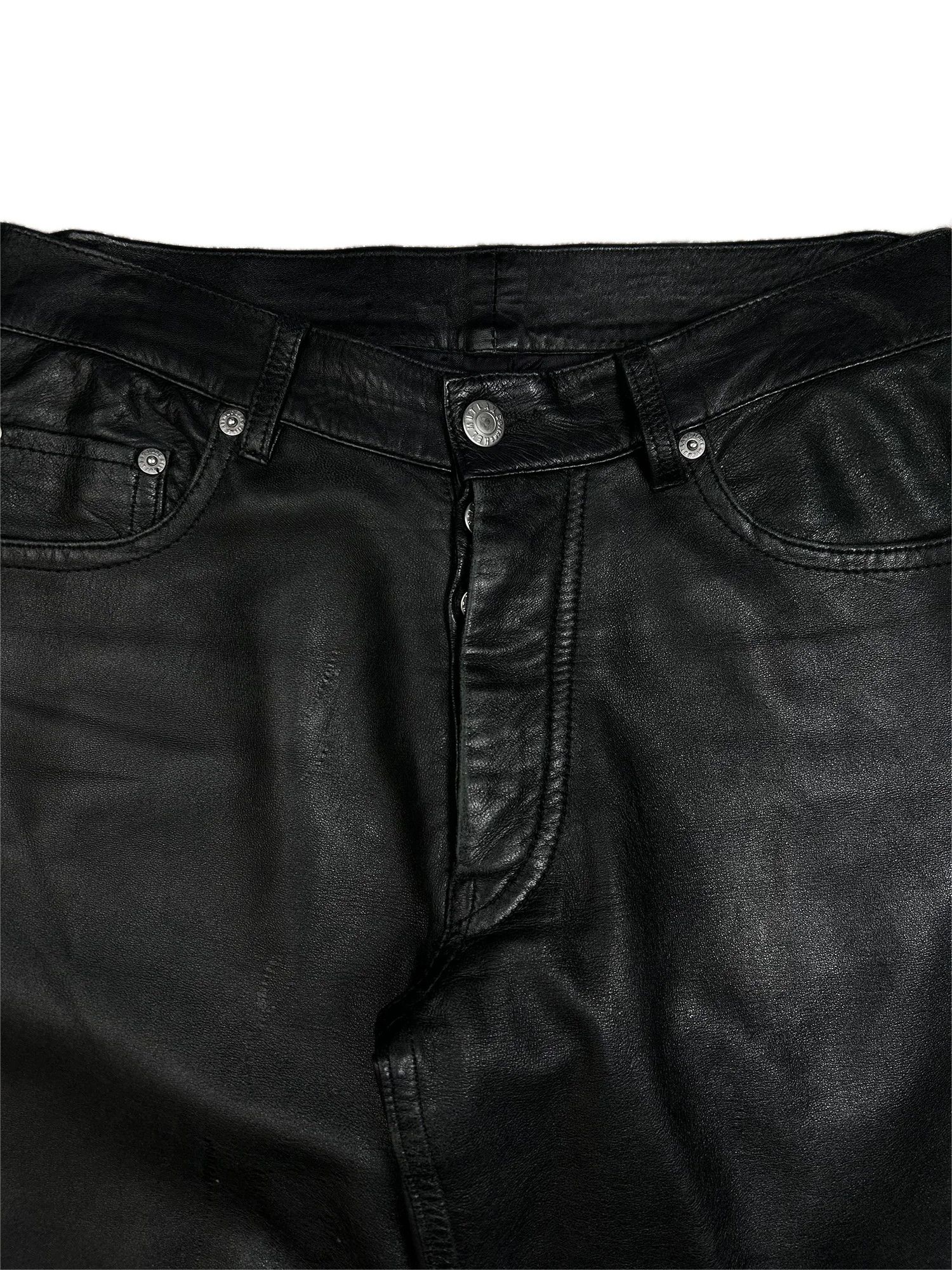 Helmut Lang AW1999 Leather Pants Size US 28 / EU 44 - 3 Thumbnail